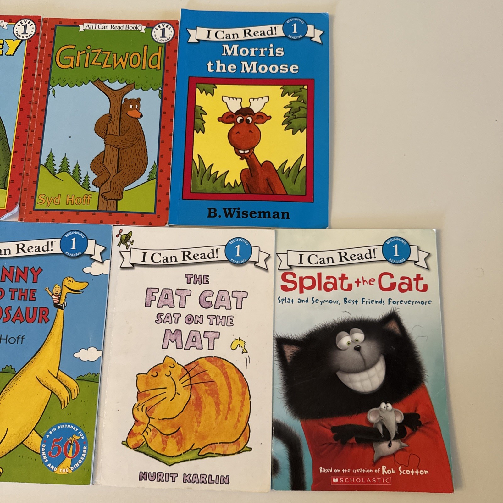 Random Lot 9 LEVEL 1 – I Can Read, Step Into Reading, Scholastic Readers Books