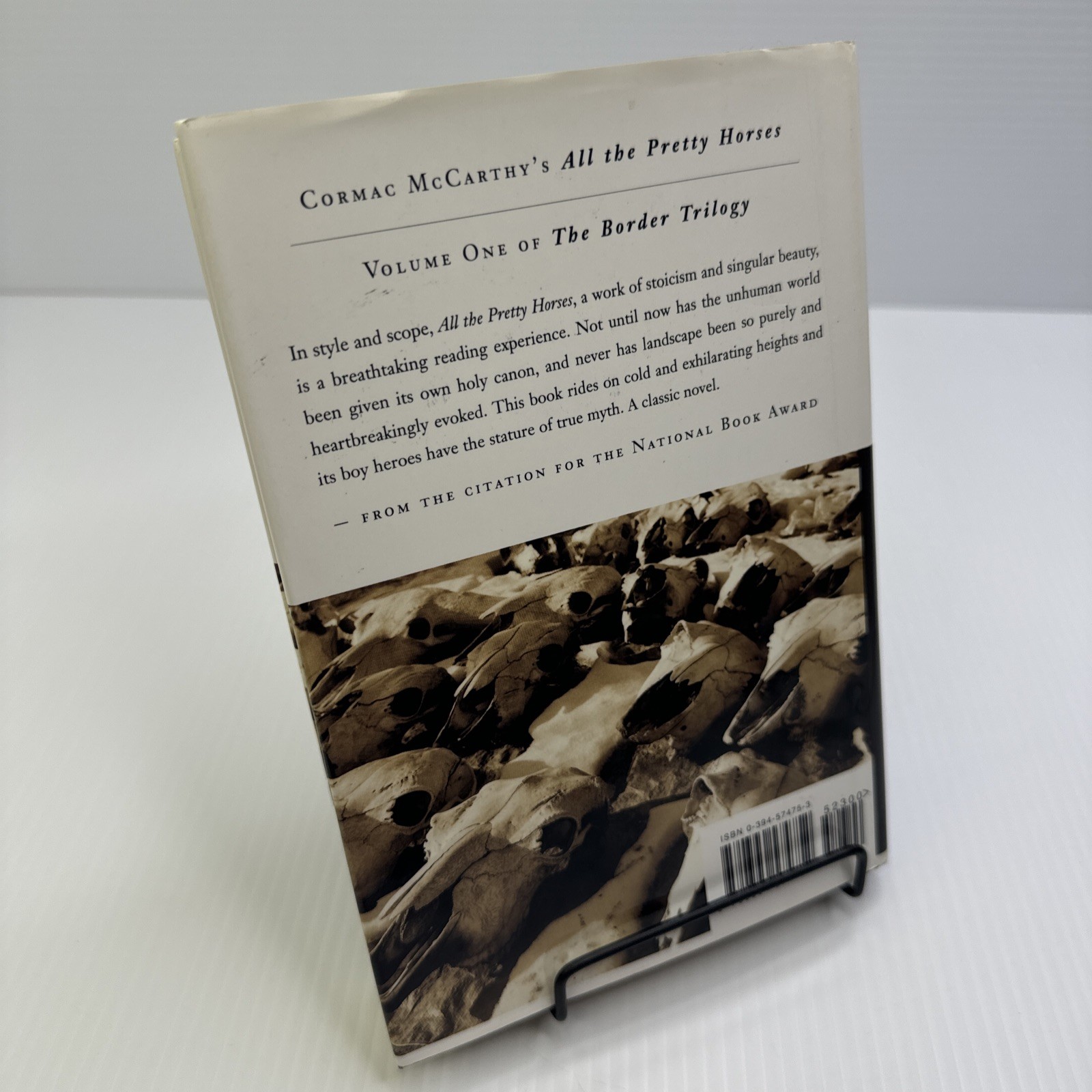 The Crossing Cormac McCarthy Third Print 1994 HC Vol. Two Border Trilogy Knopf