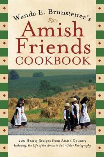 Amish Friends Cookbook – Plastic Comb By Brunstetter, Wanda E. – GOOD