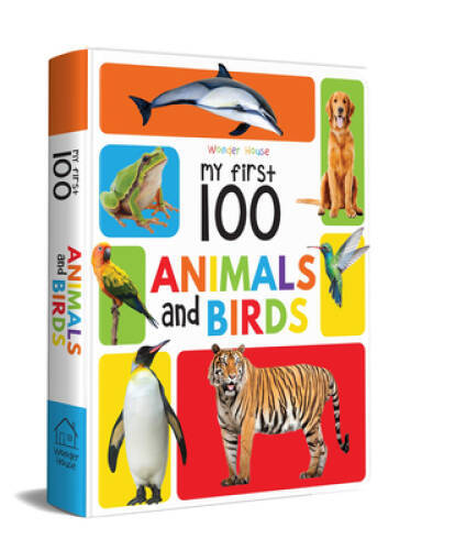 My First 100 Animals And Birds Padded Board Book – Board book – VERY GOOD