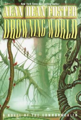 Drowning World: A Novel of the Commonwealth – Hardcover – GOOD