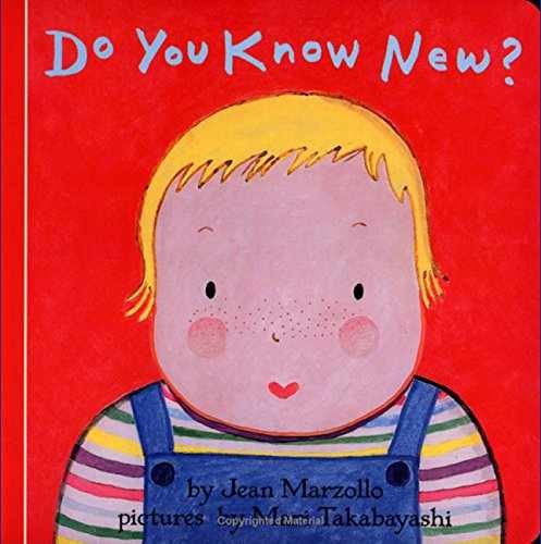 Do You Know New? – Board book, by Marzollo Jean – Very Good