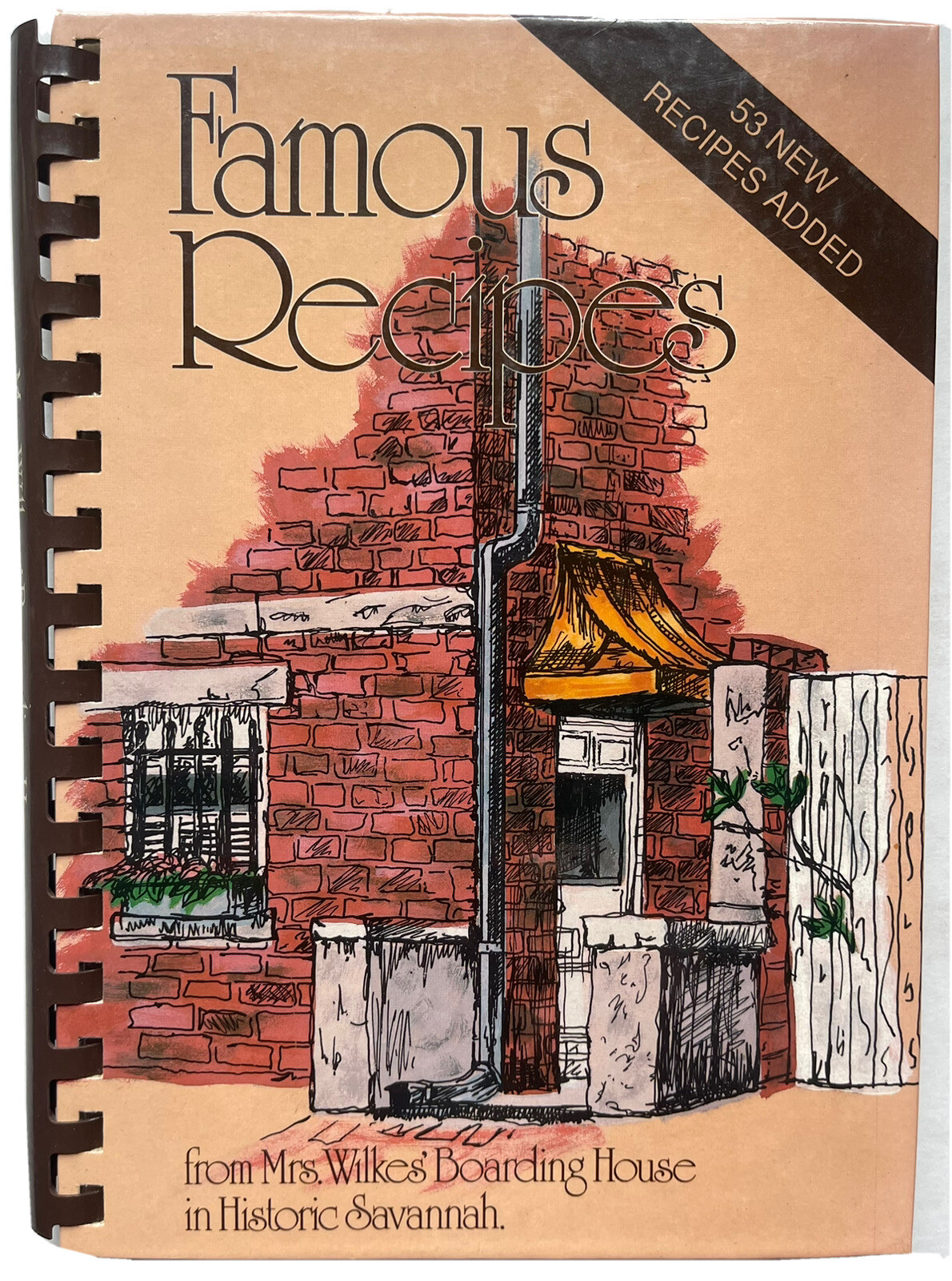 1995 SAVANNAH, GA, MRS. WILKES BOARDING HOUSE FAMOUS RECIPES COOKBOOK 106 PAGES
