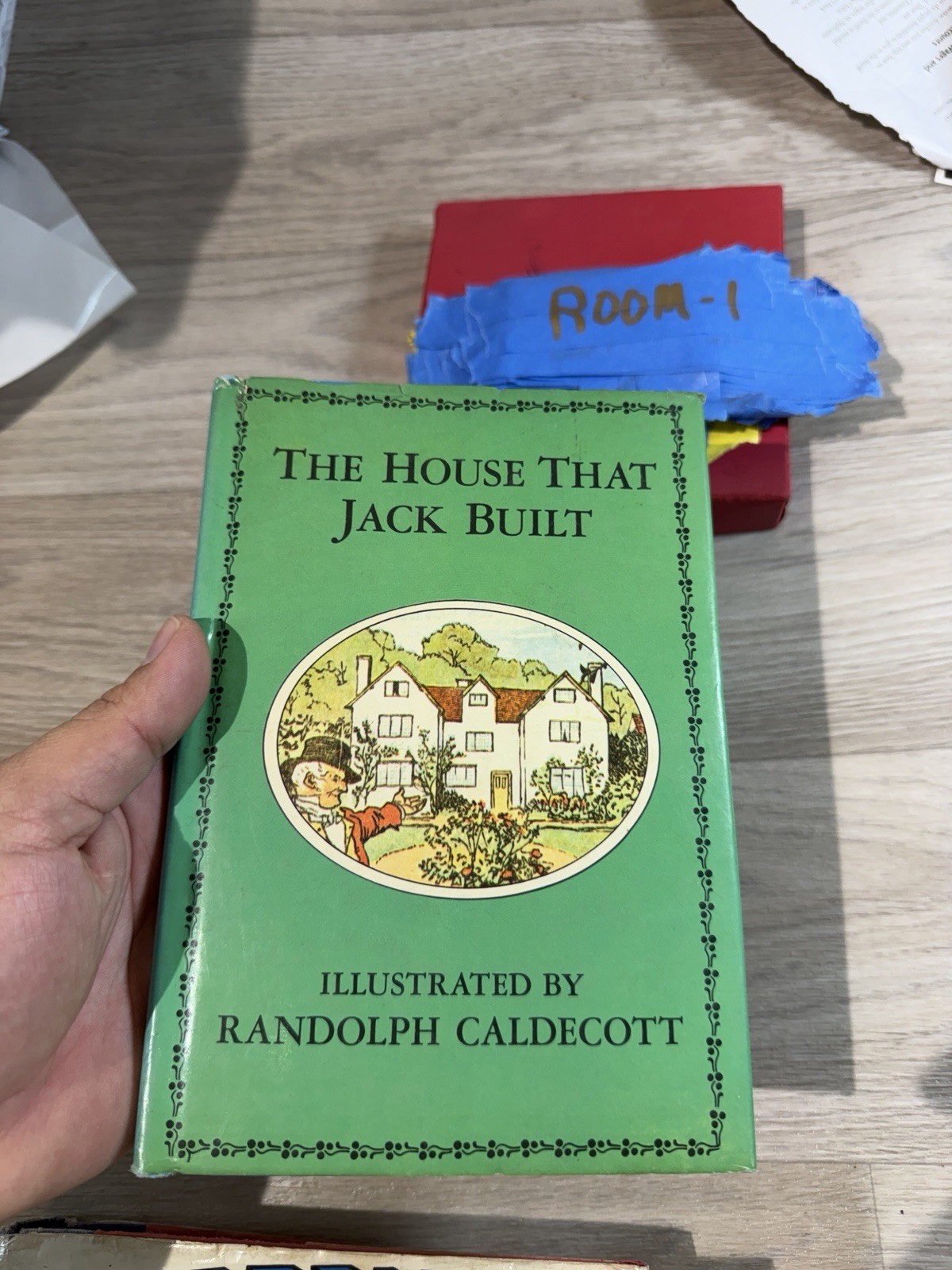 The House That Jack Built, Illustrated by Randolph Caldecott, Avenel Books