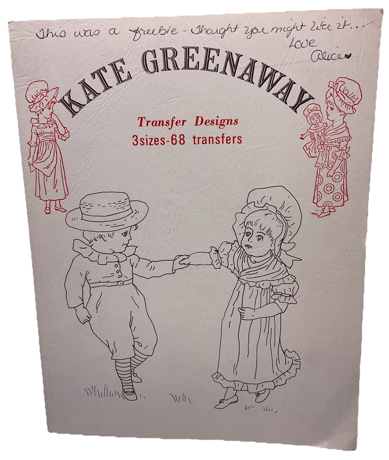 Kate Greenaway Transfer Designs From Harper’s Bazaar 1881 & 1882 By Dona Felger