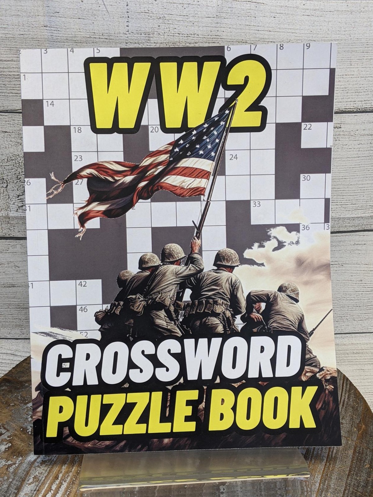 WW2 Crossword Puzzles For Adults by Outdoor Words Publications