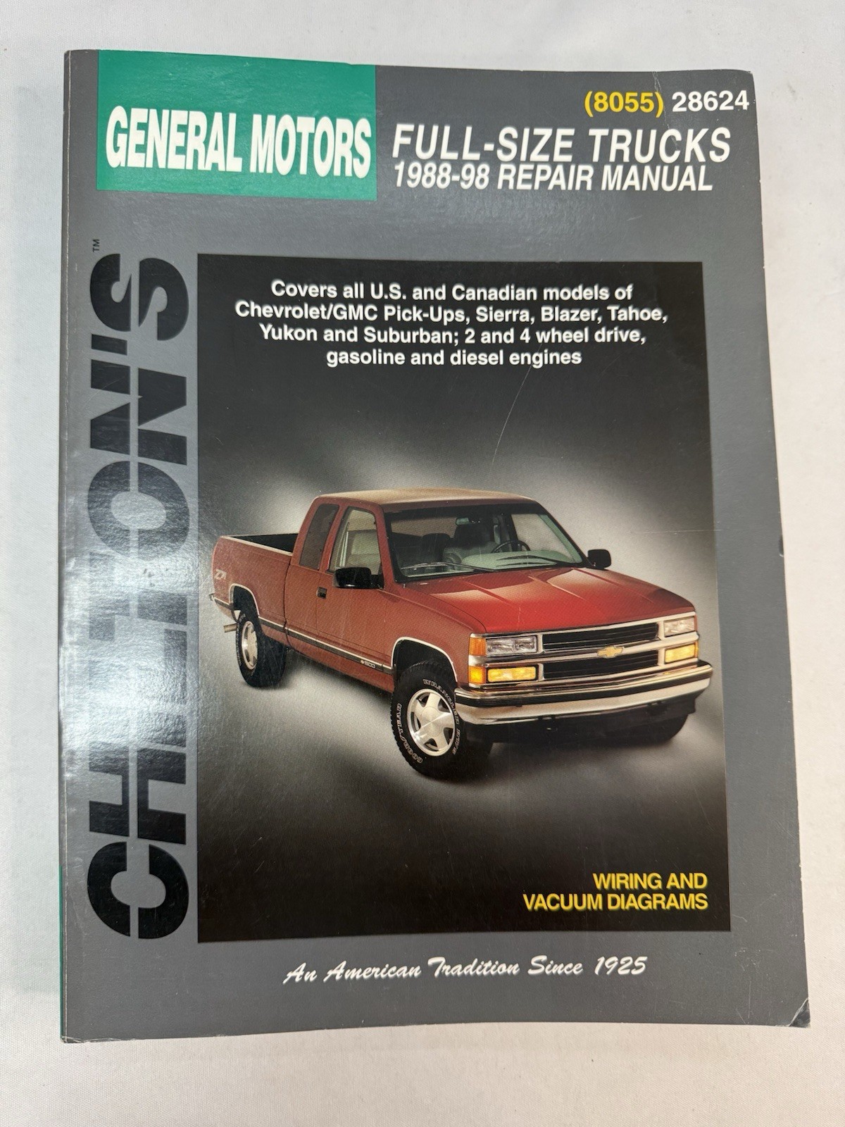 General Motors Full-Size Trucks, 1988-98, Repair Manual (Chilton Automotive B…