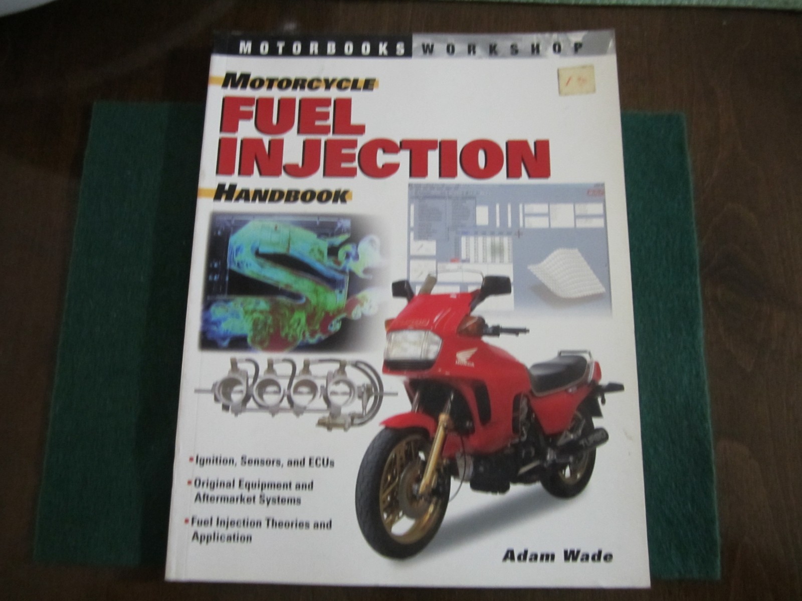 Motorcycle Fuel Injection Handbook Adam Wade Motorbooks Workshop Color Coded EFI