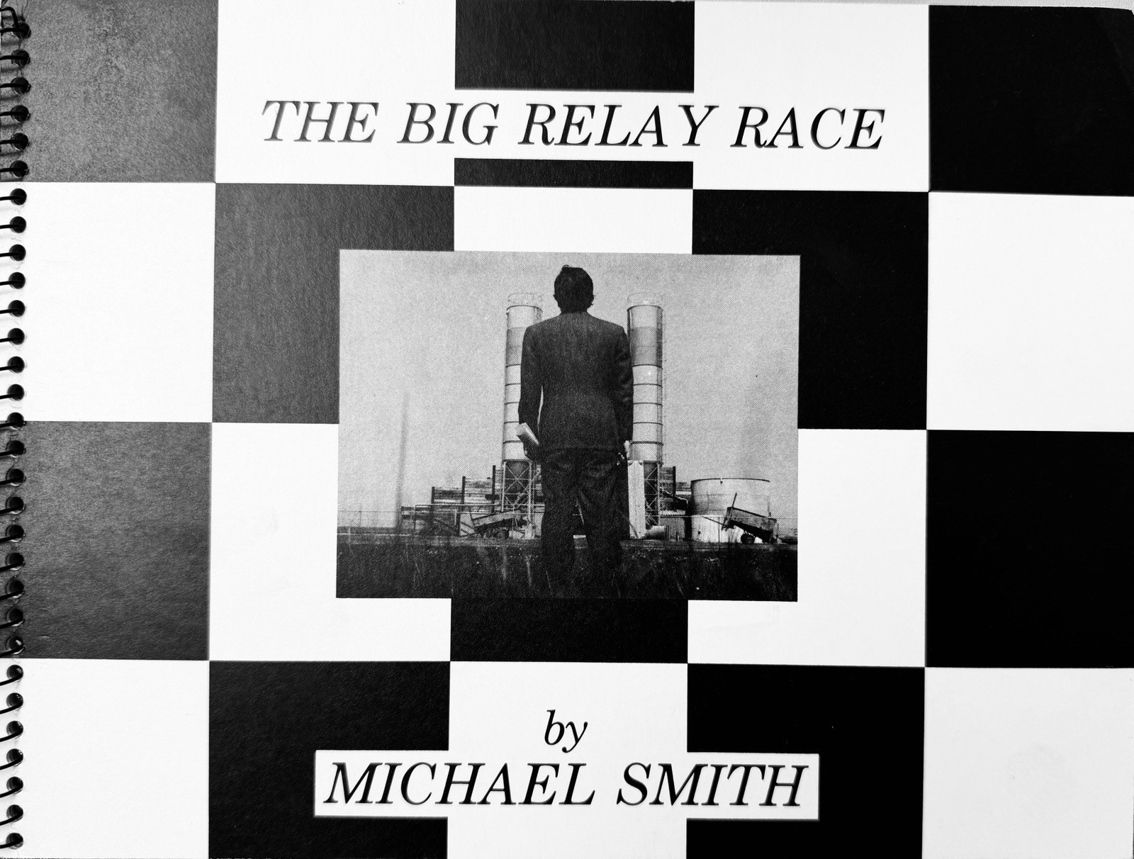 MICHAEL SMITH: THE BIG RELAY RACE 1981 SIGNED RARE COLLECTIBLE FIRST EDITION!