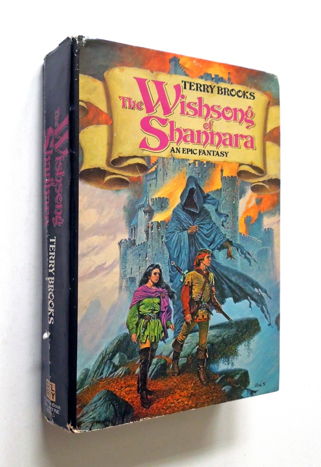The Wishsong of Shannara – Terry Brooks, 1985 hc w/dj, Del Rey, Ballantine, BCE