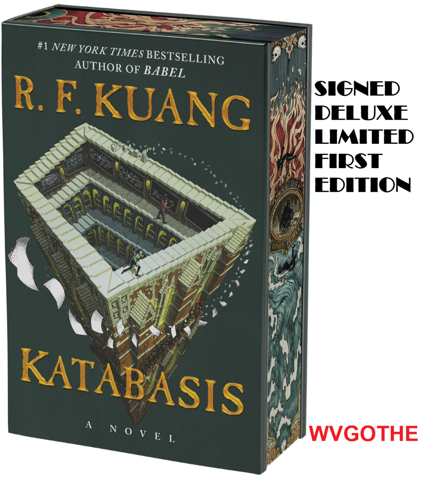 PRESALE Signed R.F. Kuang Katabasis Deluxe Limited Edition Poppy War PRESALE