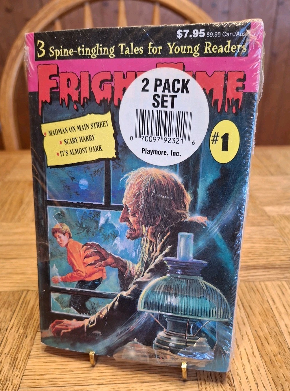 FRIGHT TIME books 1 & 2 2 Pack Set Spine-Tingling Tales for Young Readers 1990s