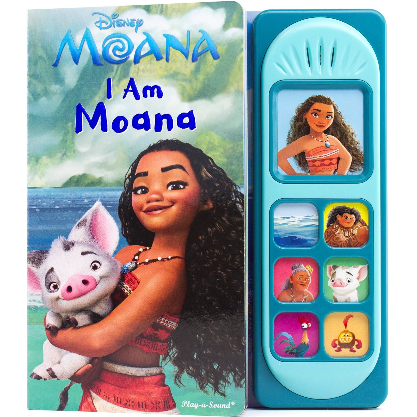 Disney Moana – I Am Moana Little Sound Book – PI Kids (Disney Moana: Play-A-…
