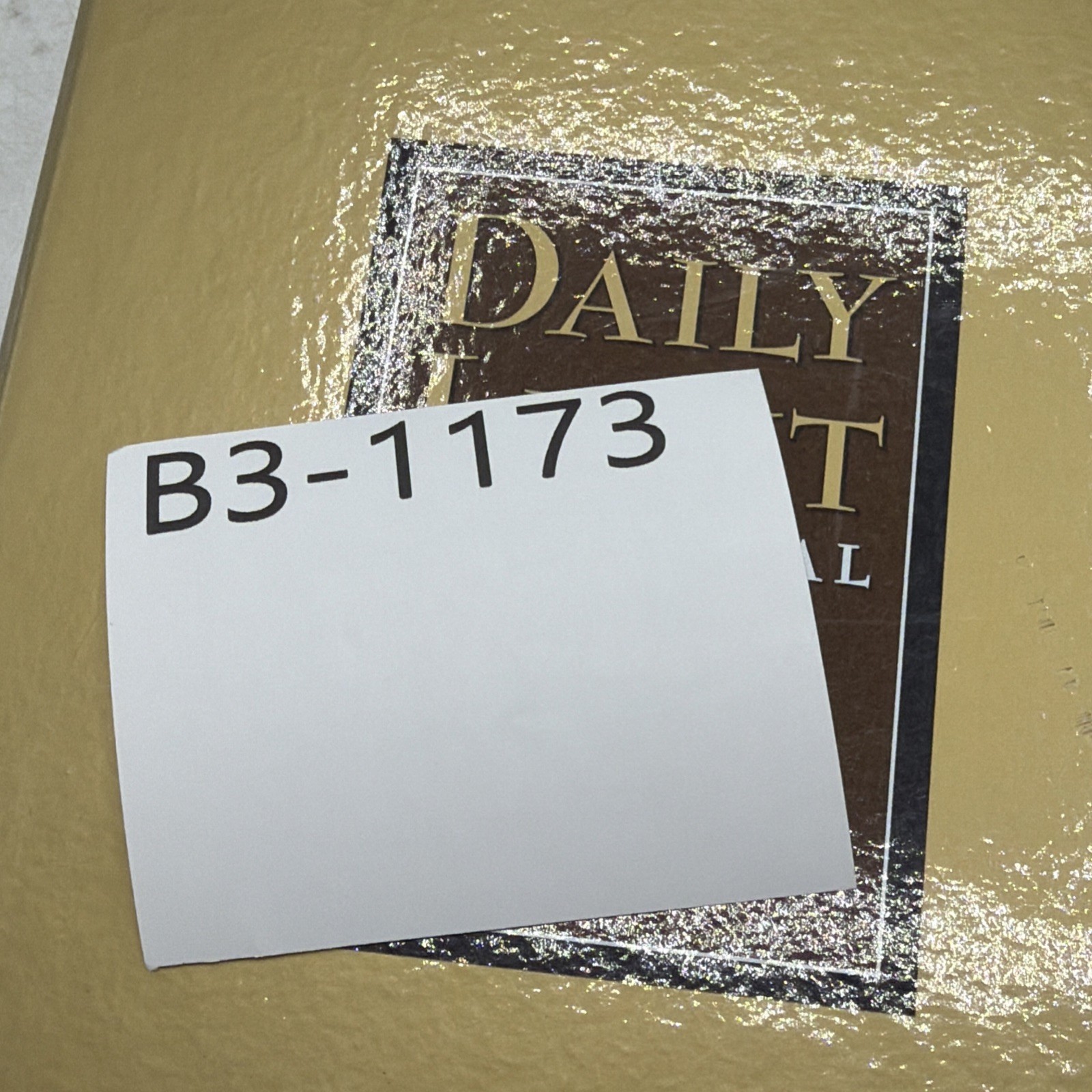 Daily Light – Tan (Leather / Fine Binding)