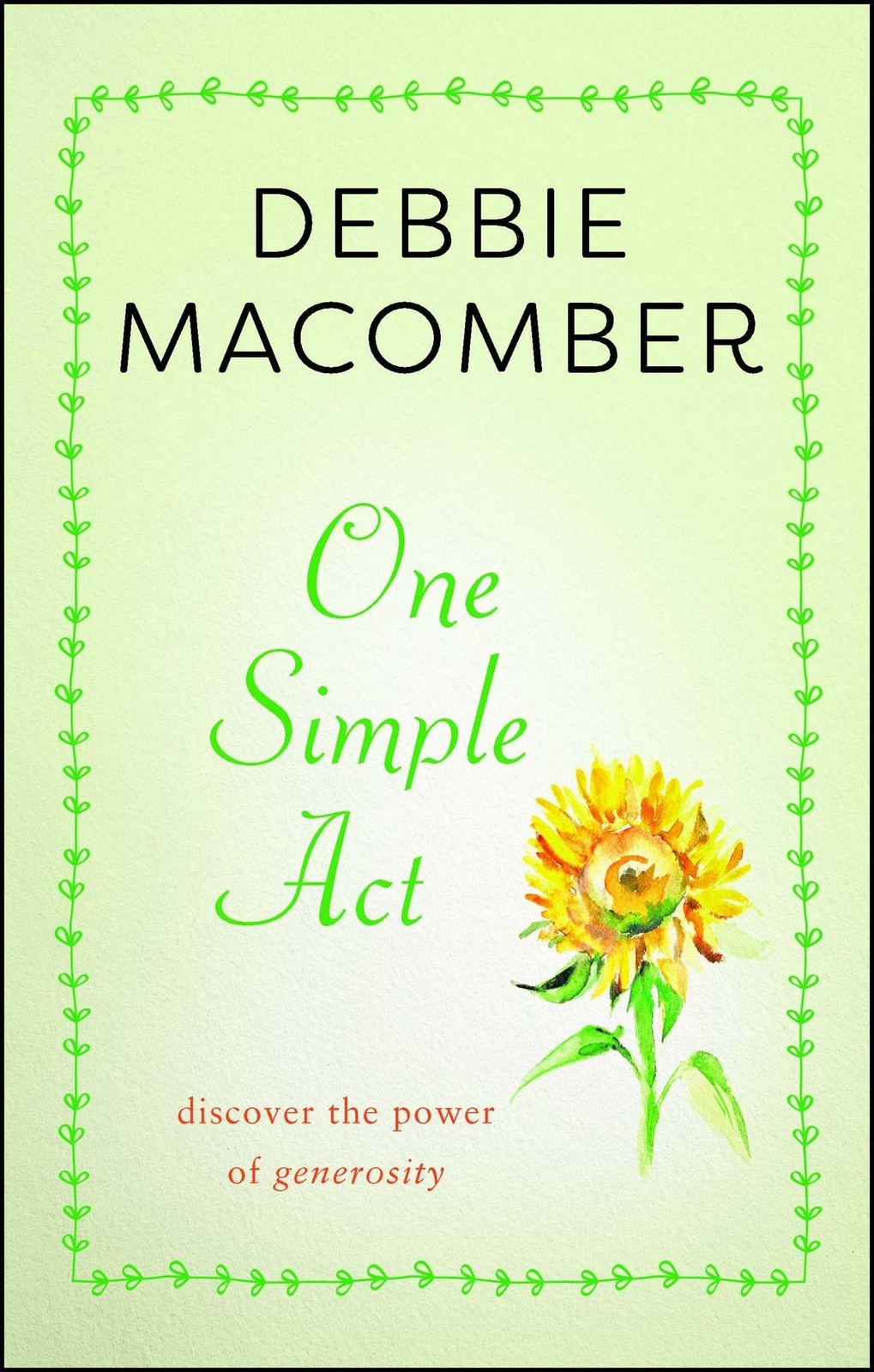 One Simple Act: Discovering the Power of Generosity – paperback Macomber, De…