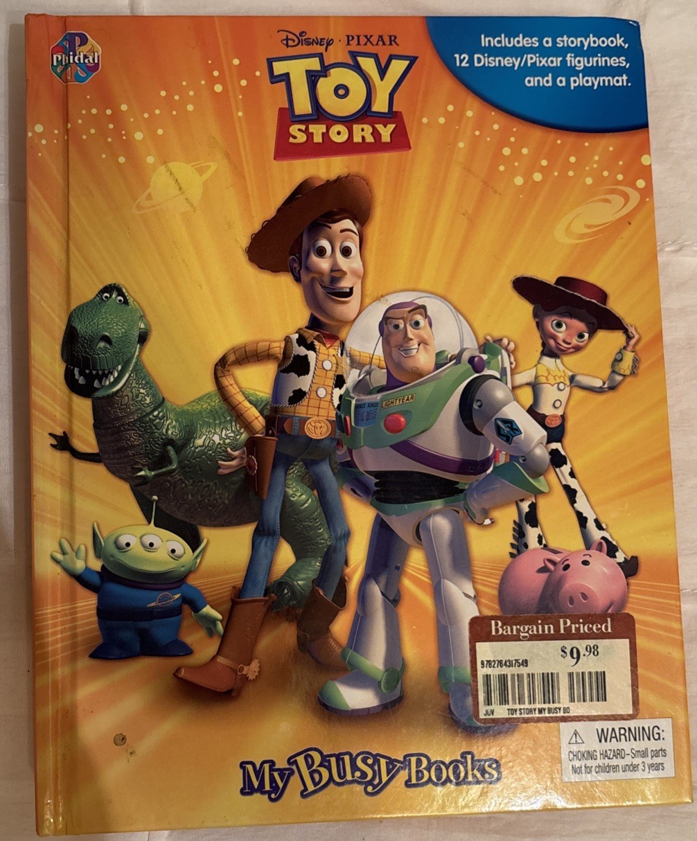 Toy Story My Busy Books With Playmat & 10 Figurines
