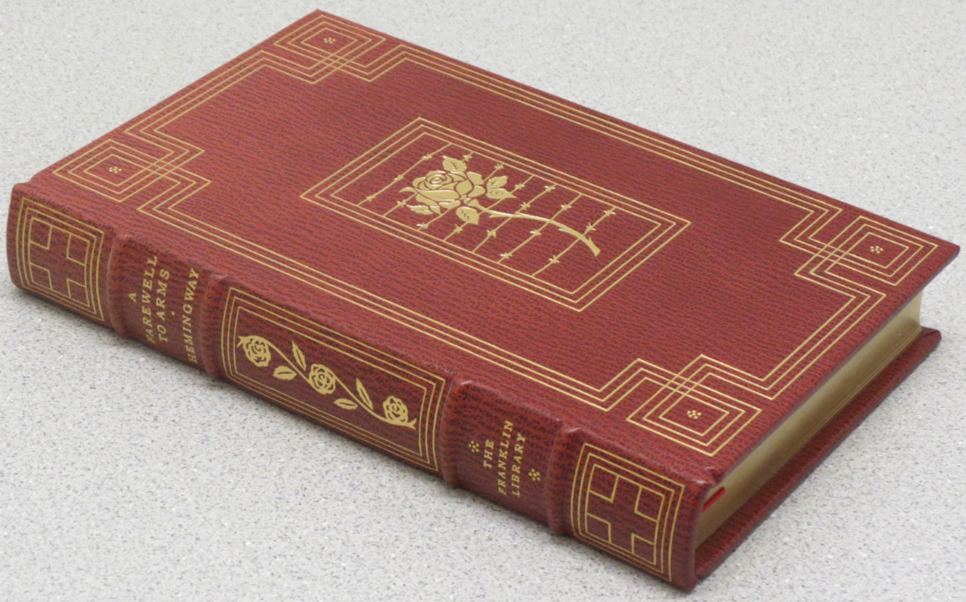 A Farewell to Arms by Ernest Hemingway – Franklin Library 1975