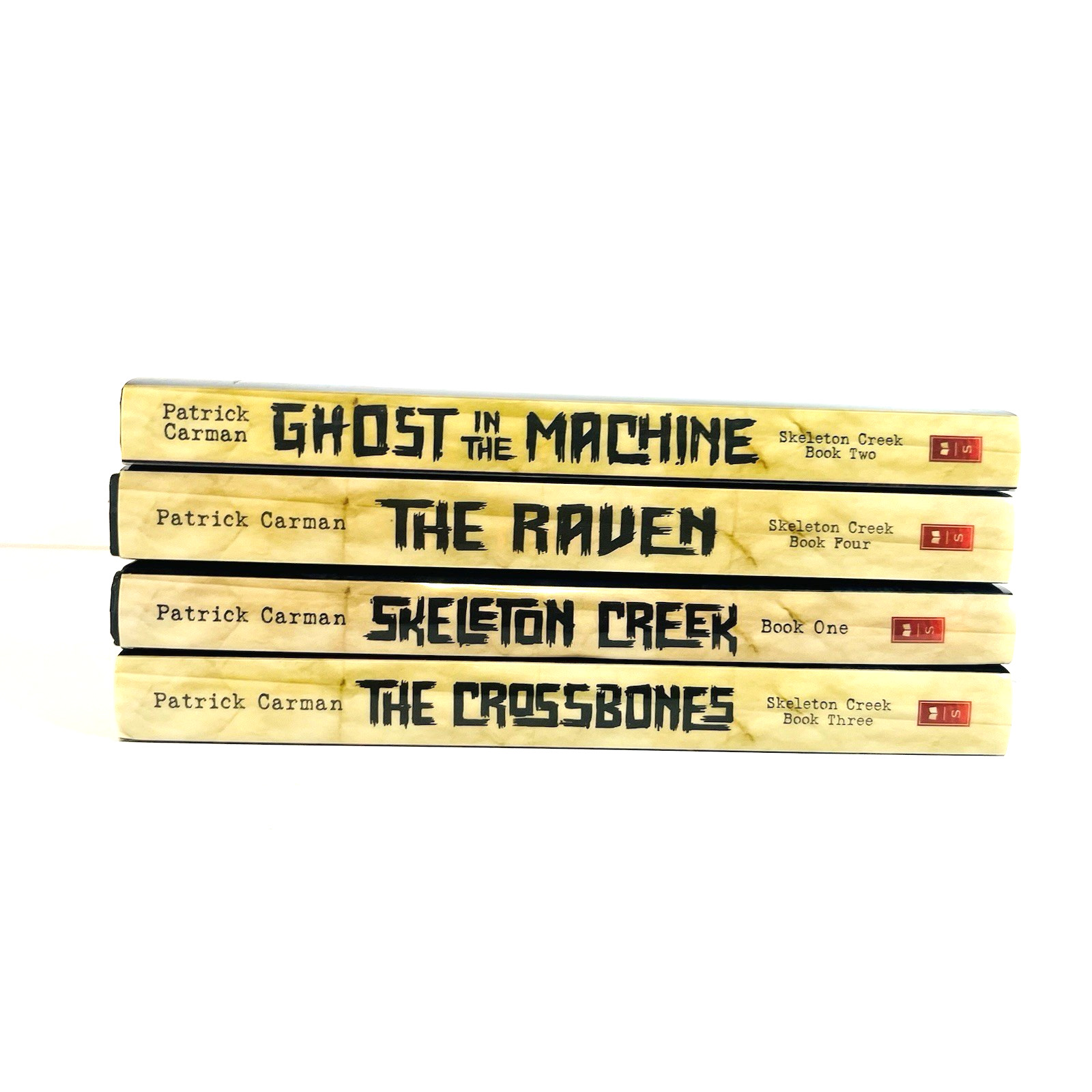 Ryan’s Journal Skeleton Lot of 4 Books Hardcover Children by Patrick Carman