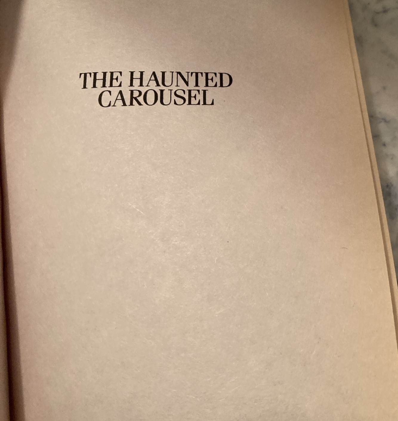 The Haunted Carousel (Nancy Drew No. 72) by Carolyn Keene Paperback