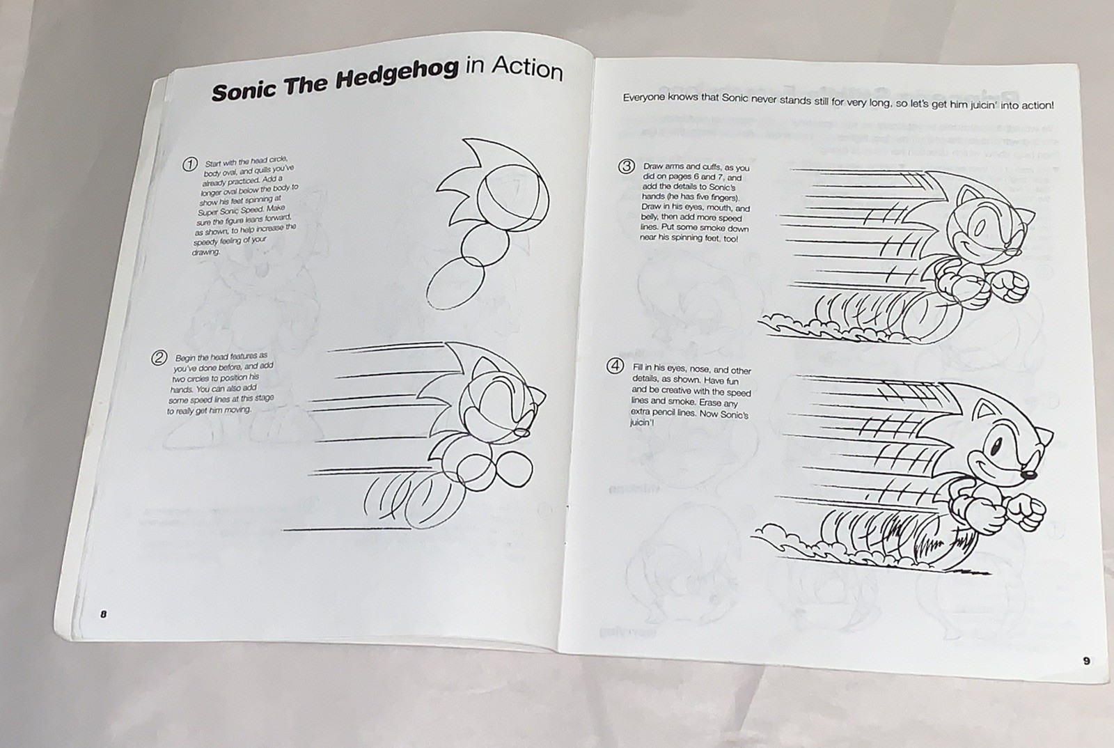 Dragon Ball GT How To Draw More Conrad Wells Sonic 2005 Anime Art Book Lot