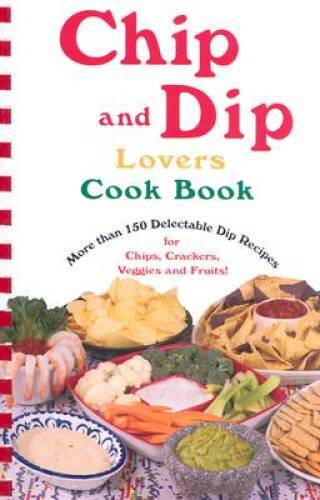 Chip Dip Lovers Cookbook – Plastic Comb By Susan Bollin – GOOD