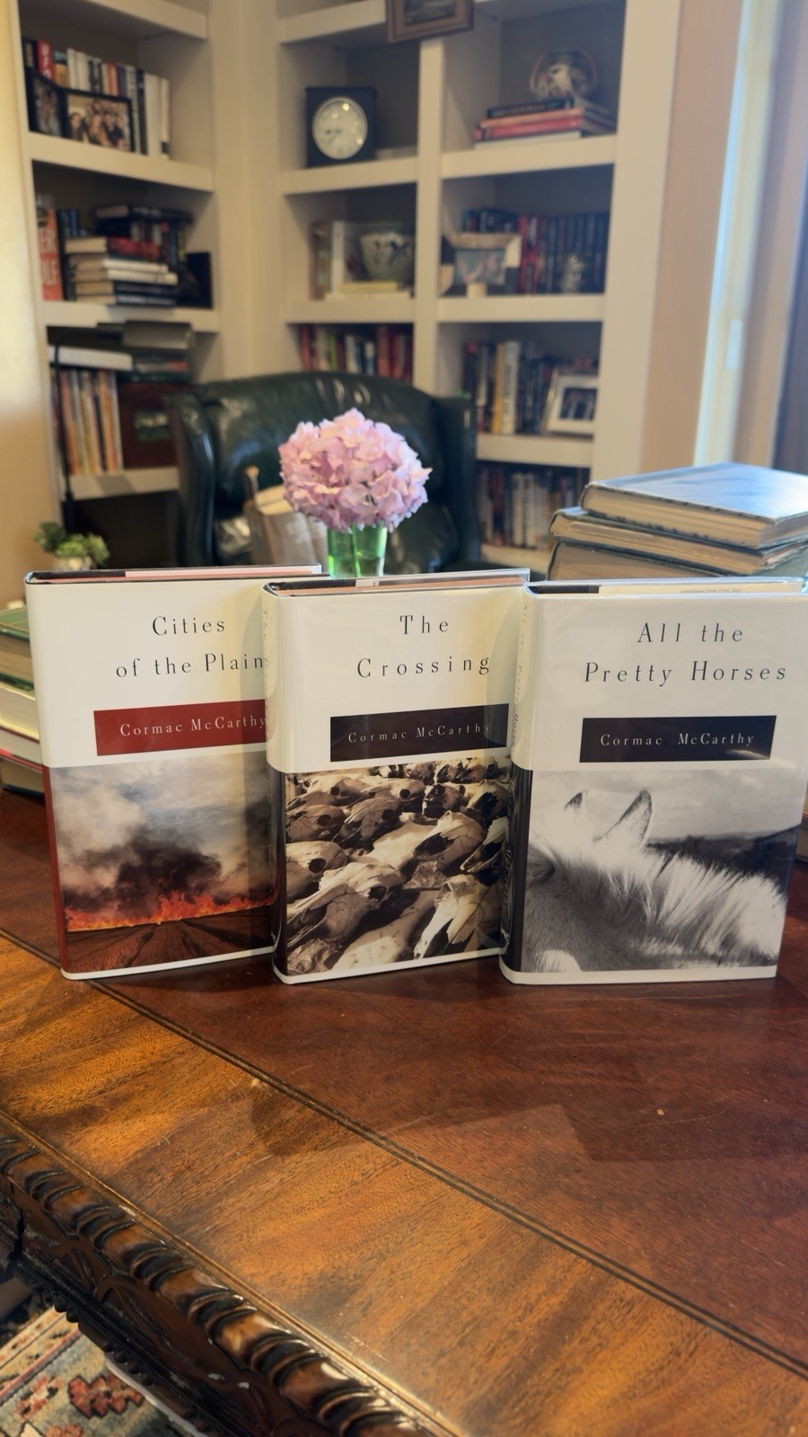 The Border Trilogy by Cormac McCarthy (Complete 1st Edition Hardcover Set Lot)