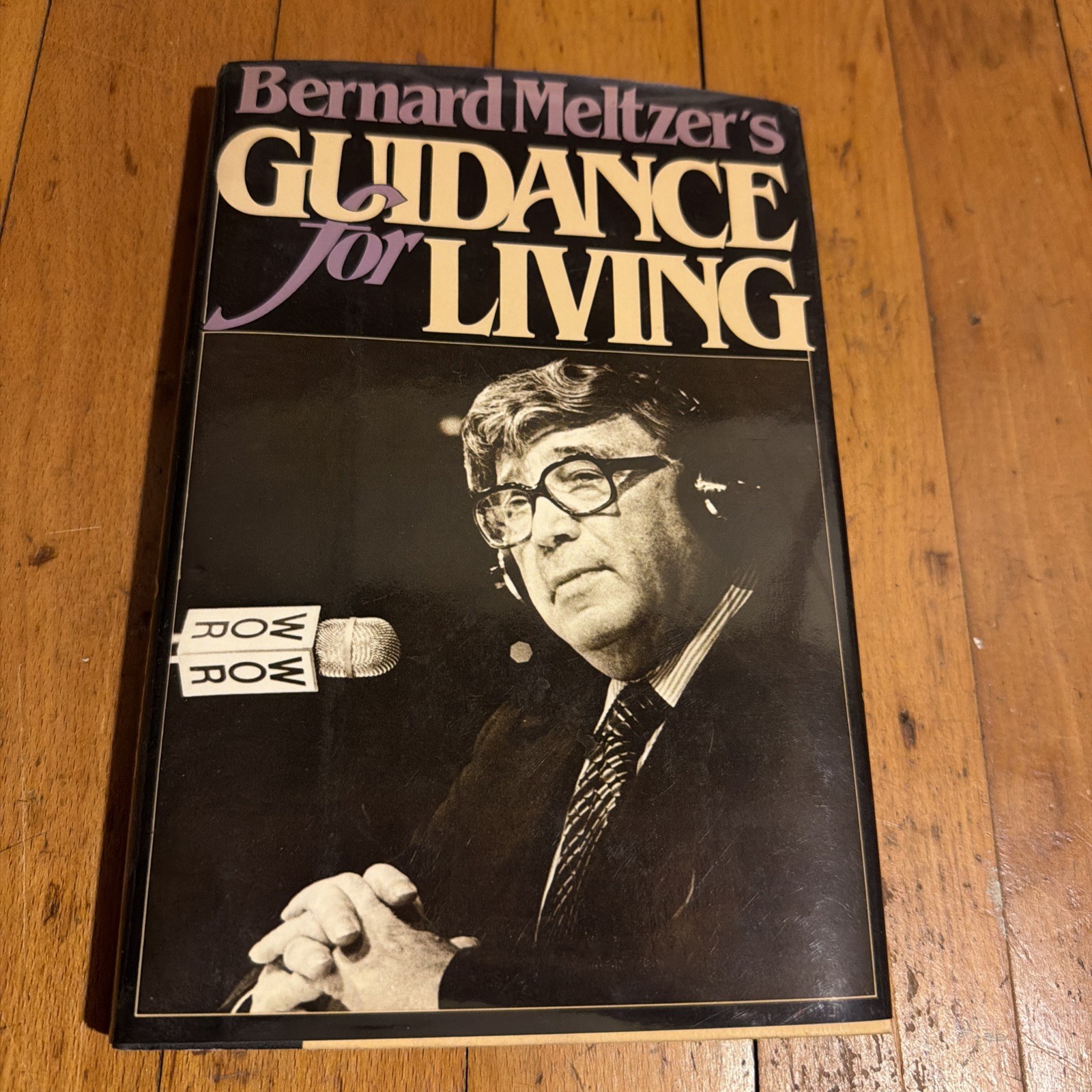 Bernard Meltzer Guidance for Living Signed 1982 1st Edition First Print HC DJ