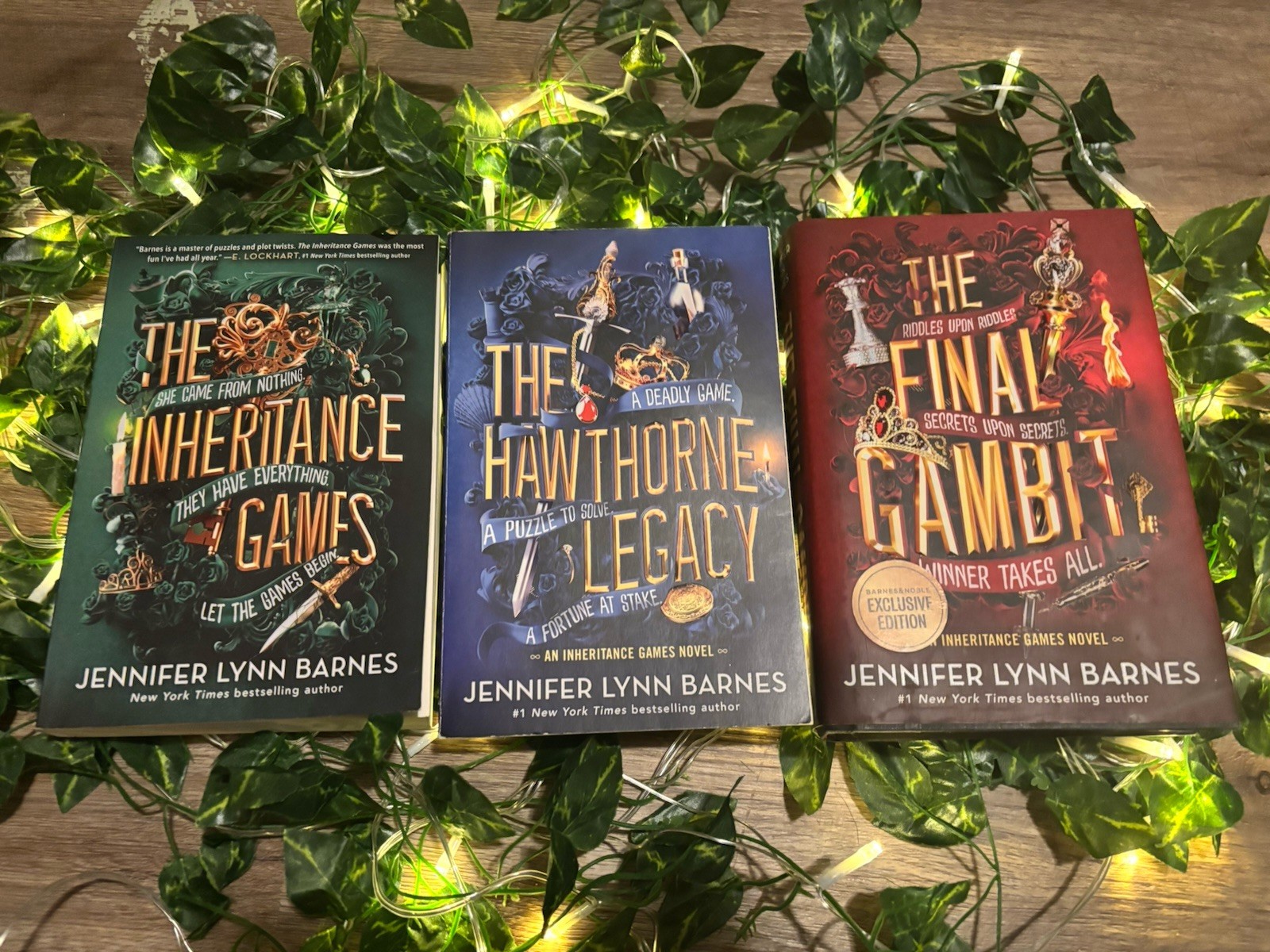 The Inheritance Games Ser. Jennifer Lynn Barnes Paperback BN Exclusive YA Myste…