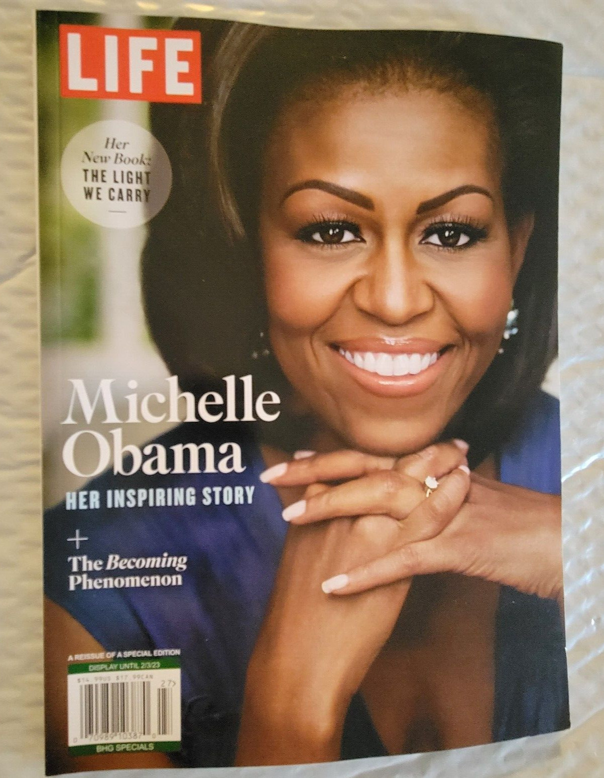 MICHELLE OBAMA Her Inspiring Story- by LIFE – Reissue of a Special Edition