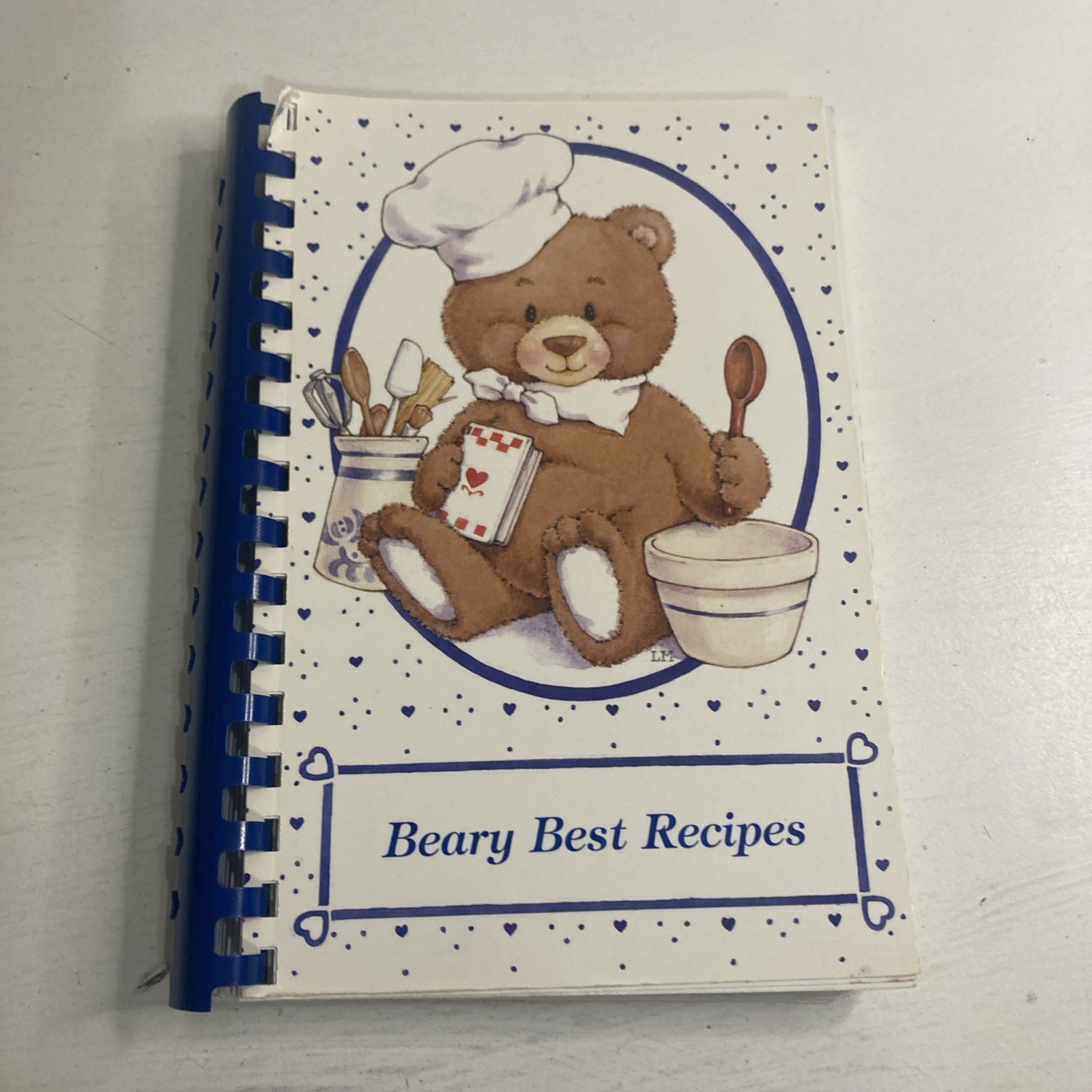 Beary Best Recipes Ringbound CookBook From 4-H Teen Exchange