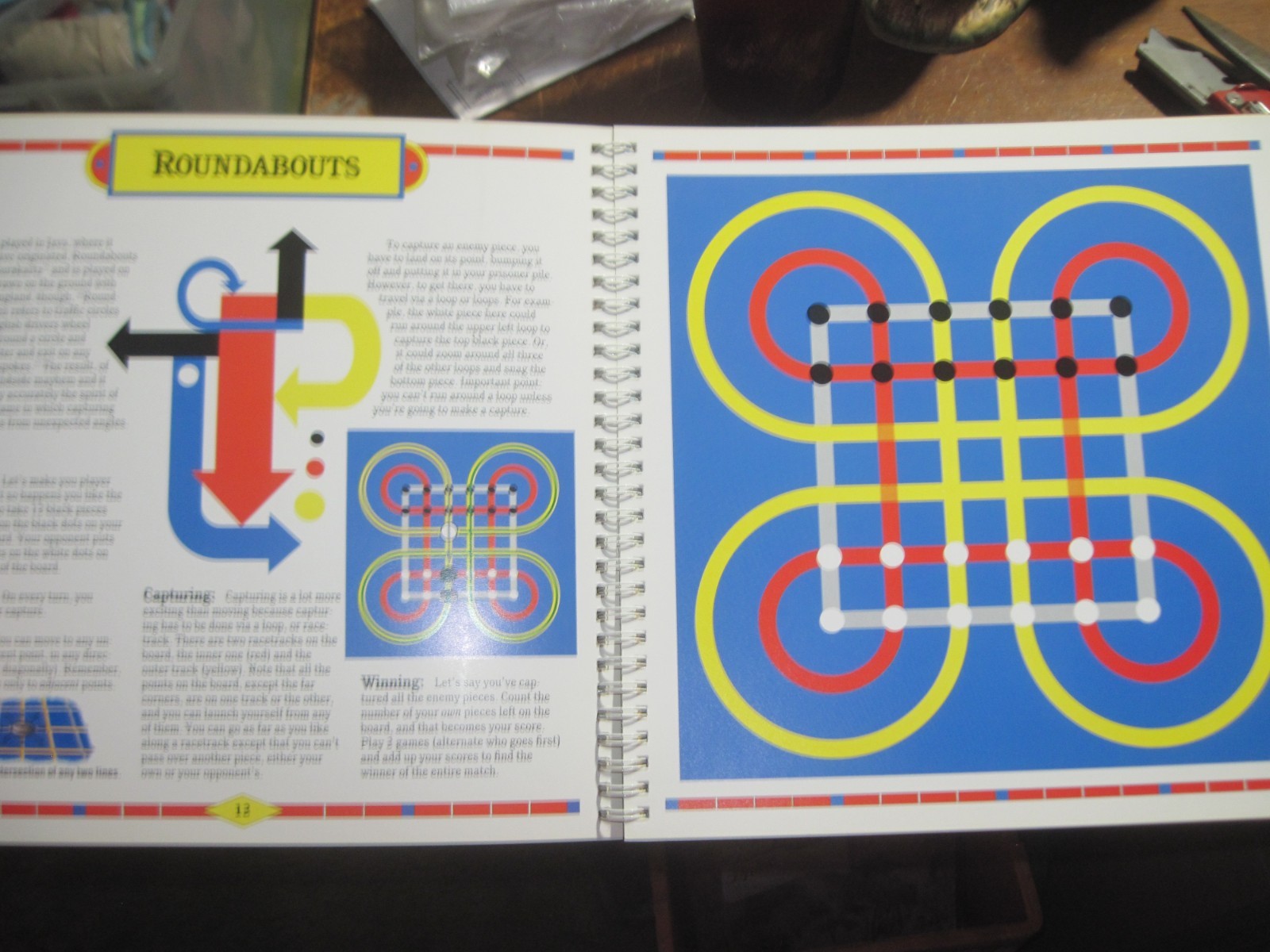 The Book of Classic Board Games with Other (Klutz) – Spiral-bound – GOOD