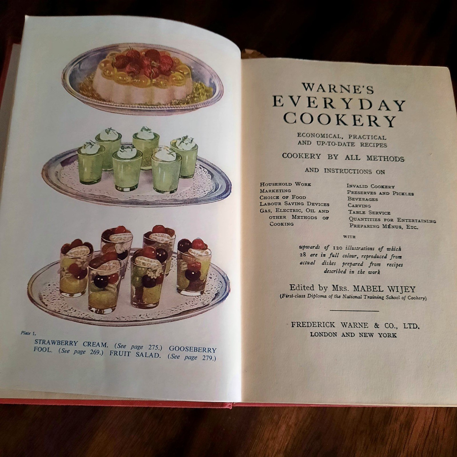 Warne’s Everyday Cookery Revised Edition with Illustrations
