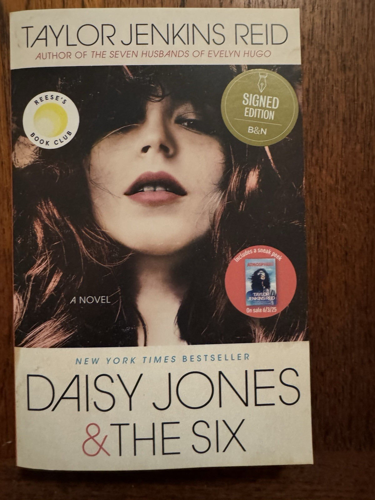Daisy Jones and the Six: by Taylor Jenkins Reid Signed by Author