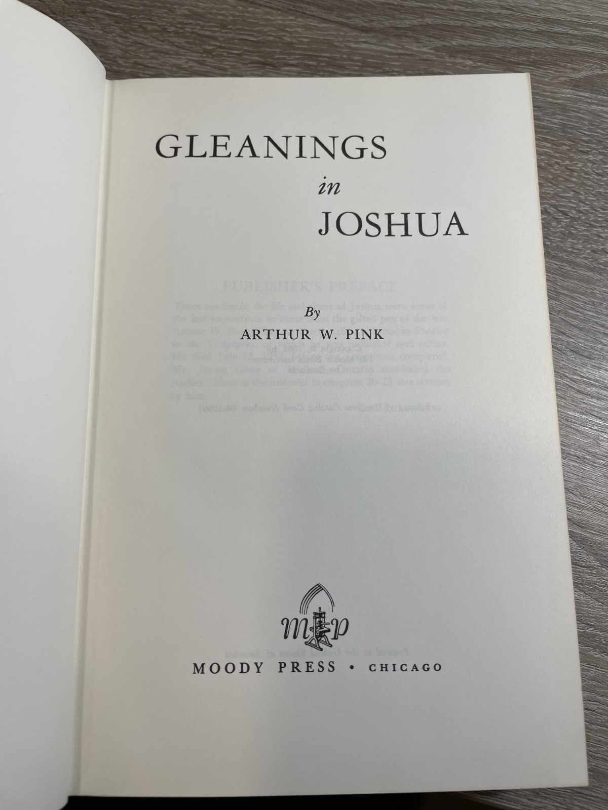 Arthur W. Pink Gleanings Bundle: Genesis, Exodus, Joshua, Paul – HC – Good