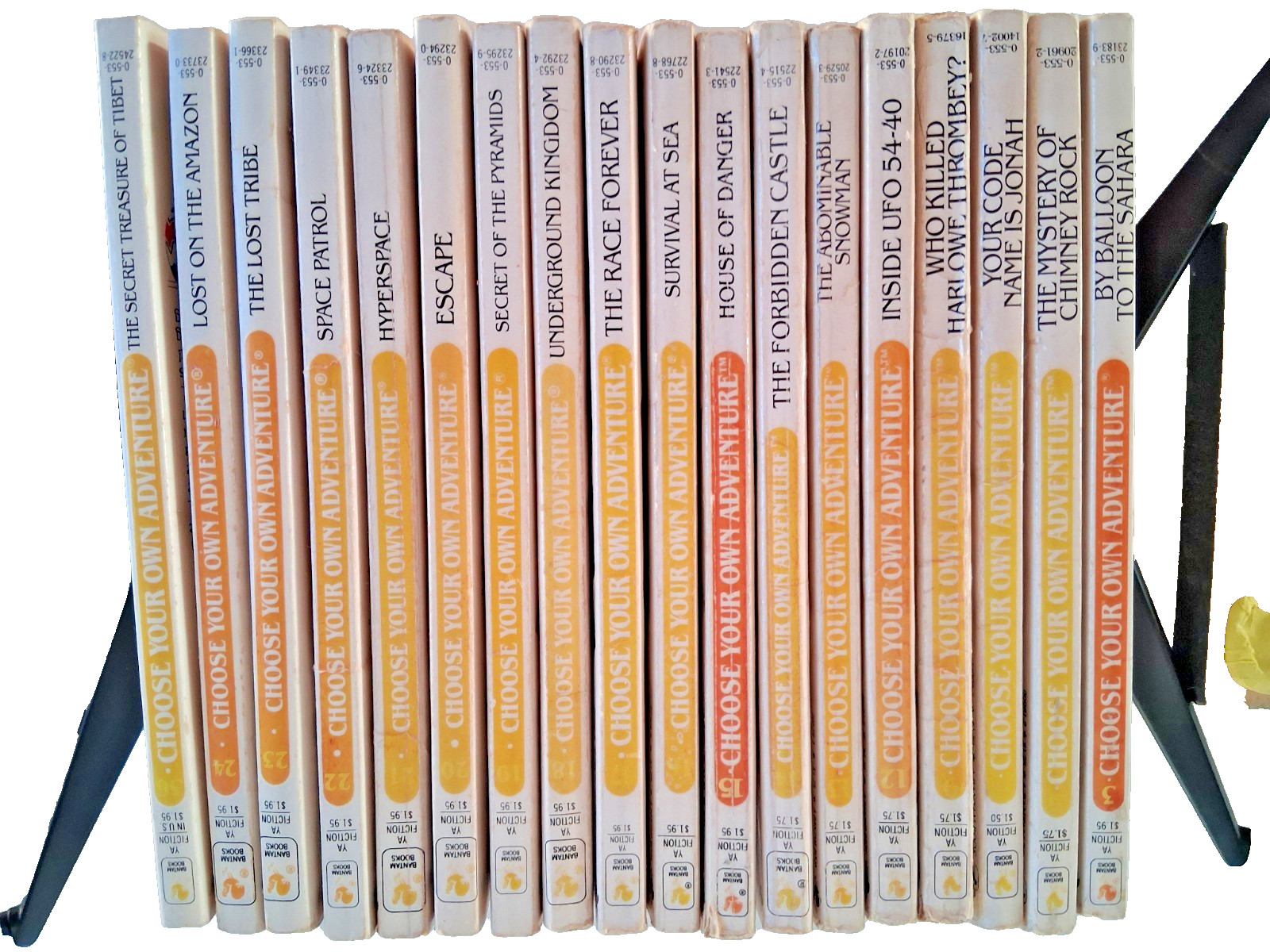 VINTAGE REAL 1980s Choose Your Own Adventure CYOA Lot Of 18 + 7 Which Way Books