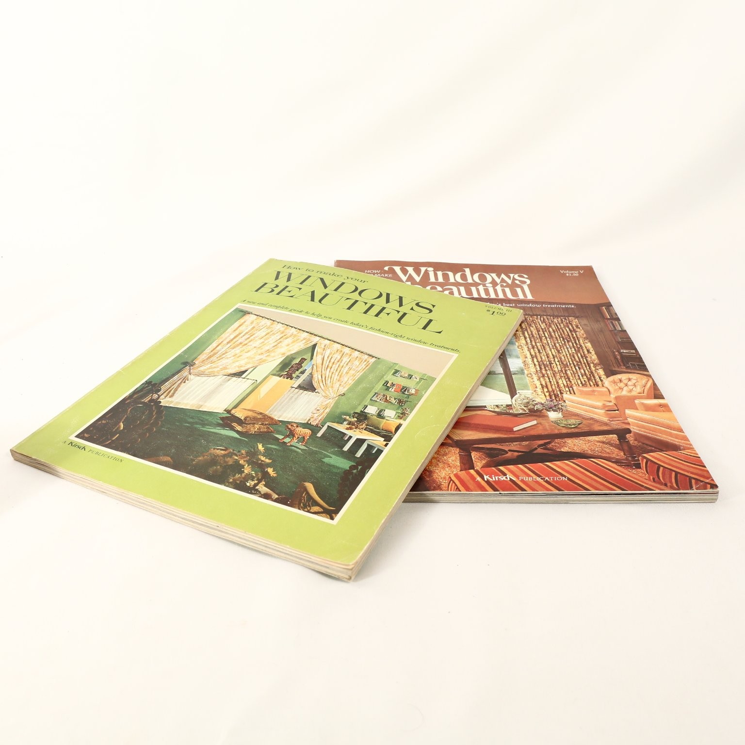 Windows Beautiful Vol III & V Kirsch 1960s-70s Interior Design Home Decor