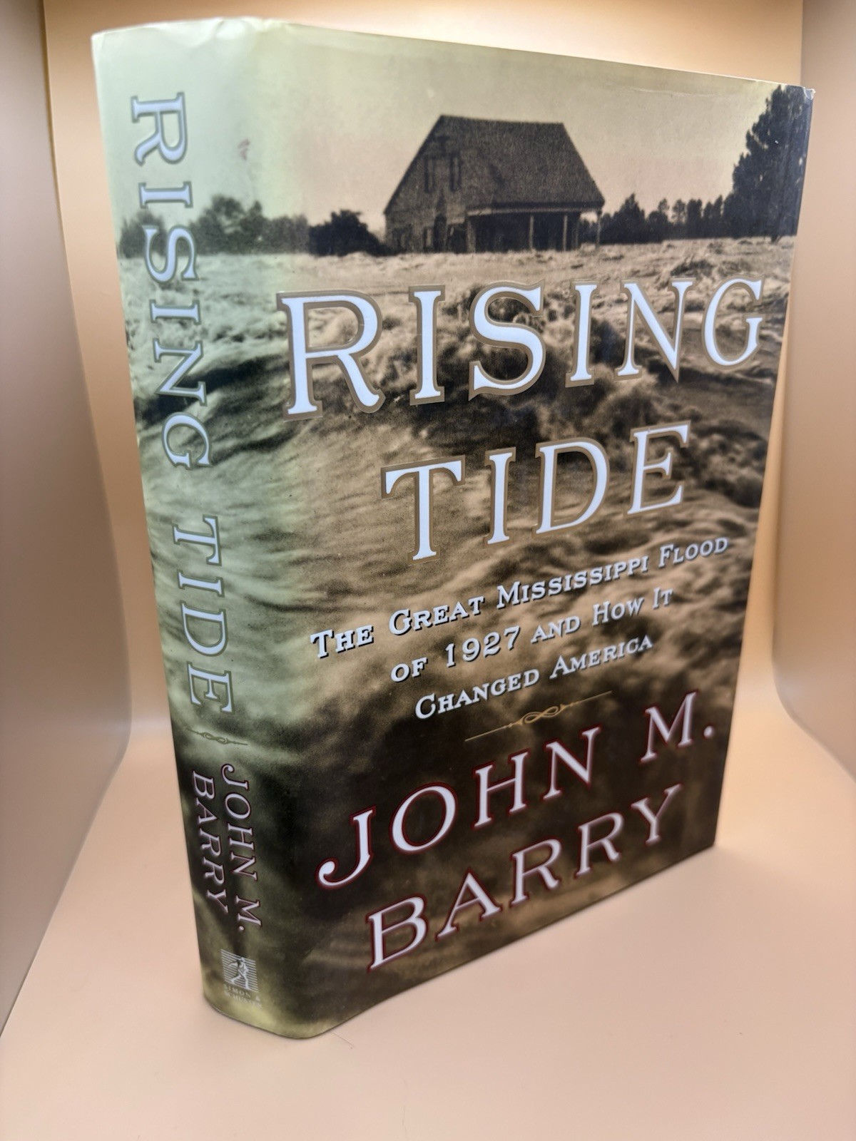 Rising Tide Great Mississippi Flood – John M Barry – First Edition – HCDJ 1997