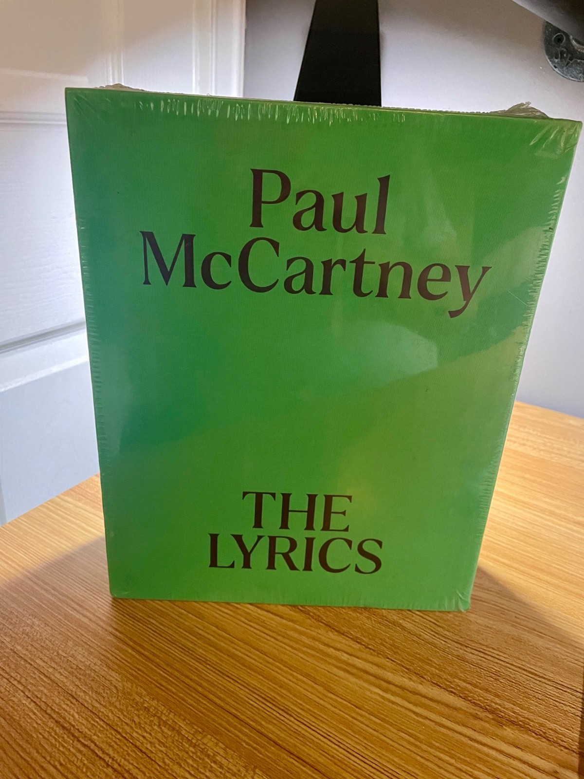Paul McCartney The Lyrics Hardcover Slipcase Books new never opened shrink wrap.