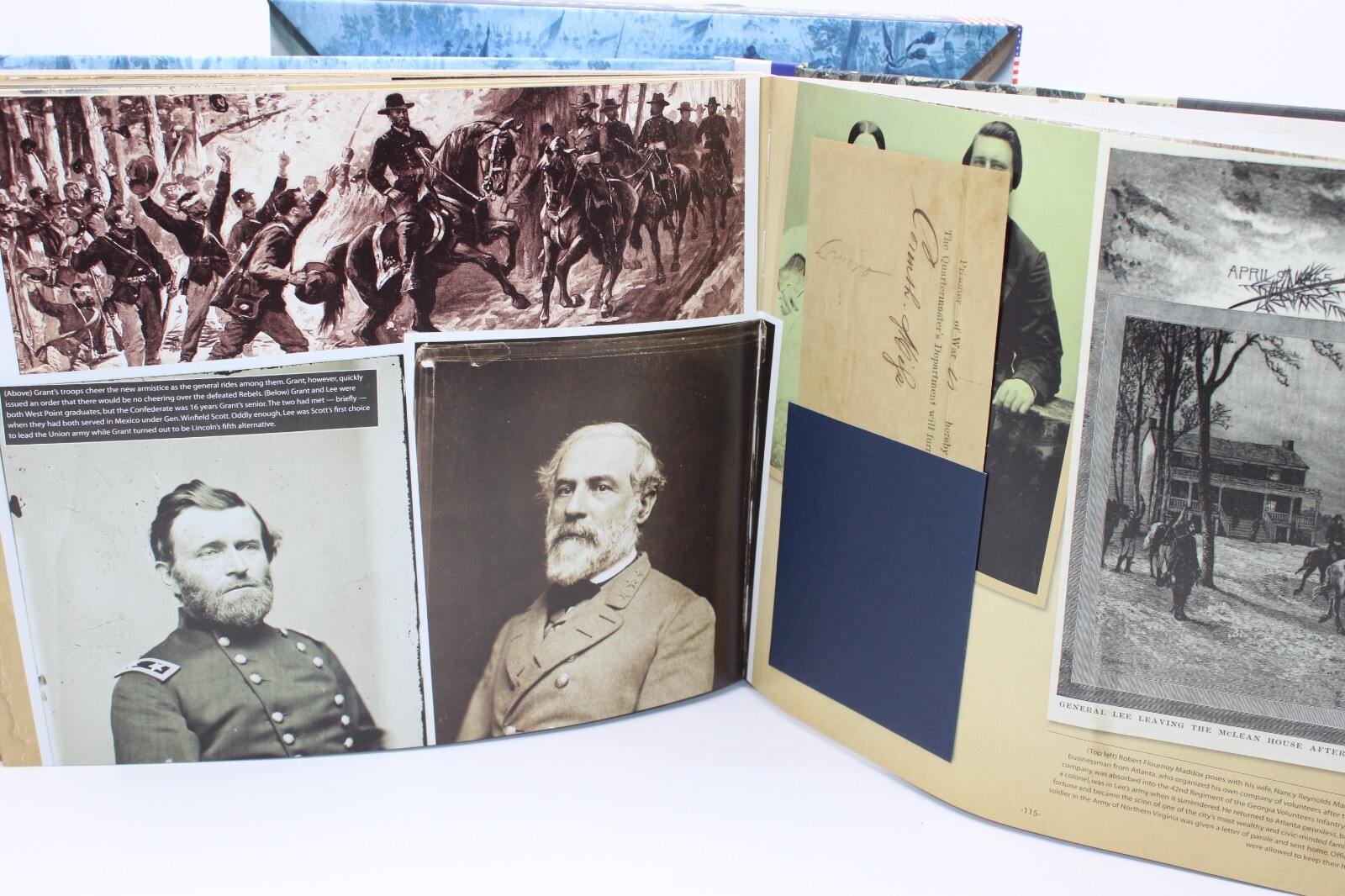 Civil War Vault: The War Between the States Whitman Publishing Hardcover & case