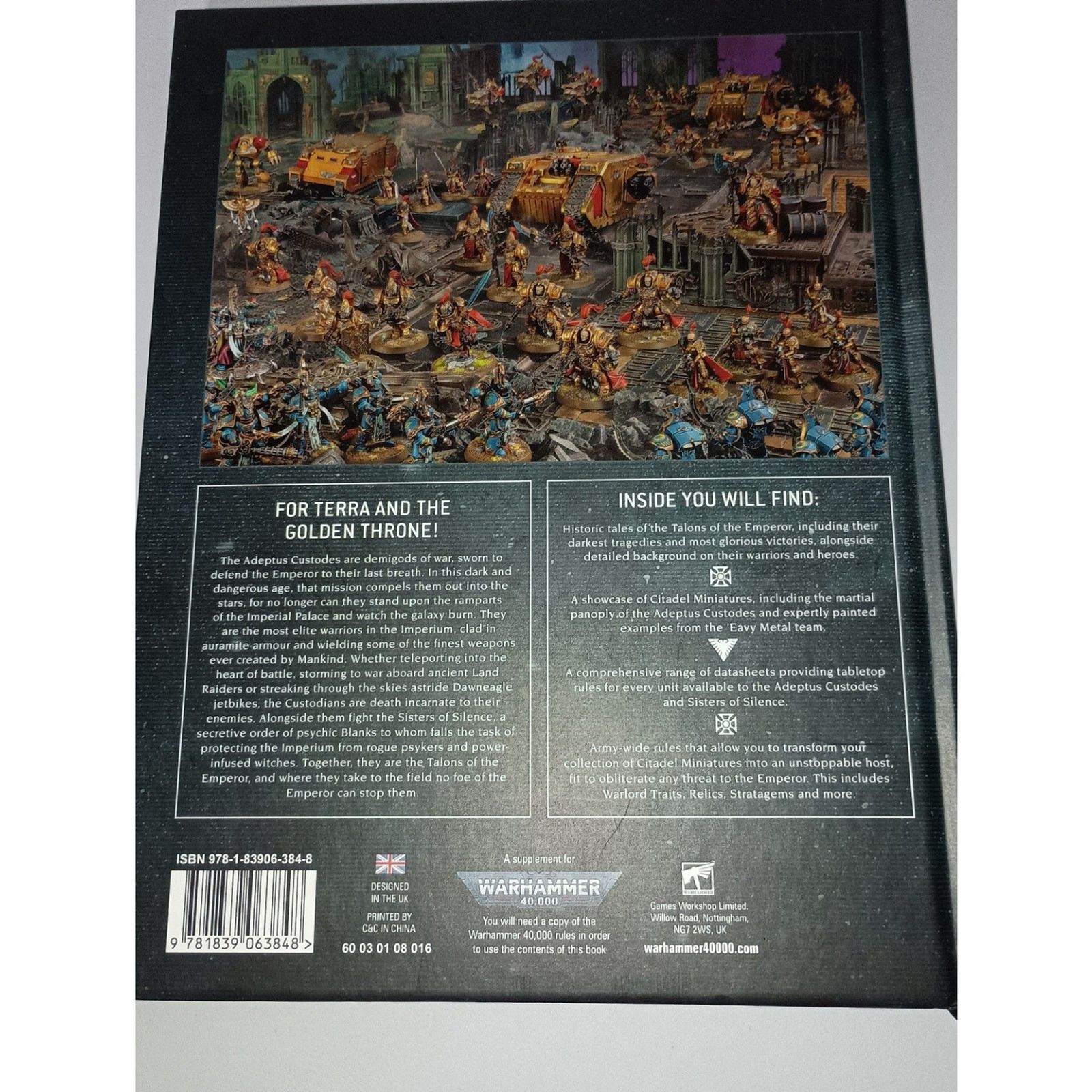 WARHAMMER 40,000 -Codex Tyranids/Adeptus Custodes/Codex Orks/Chaos Space Marines