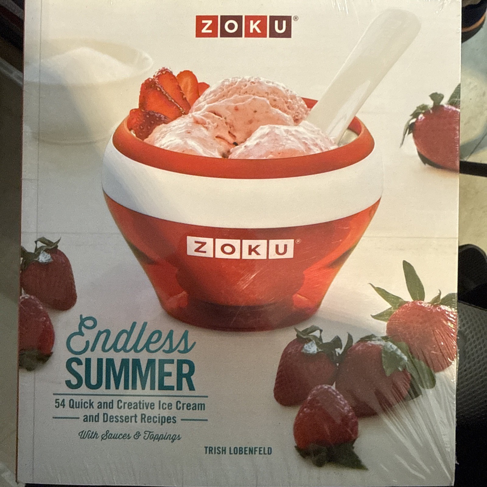 Zoku Endless Summer, Ice Cream Recipe Cookbook