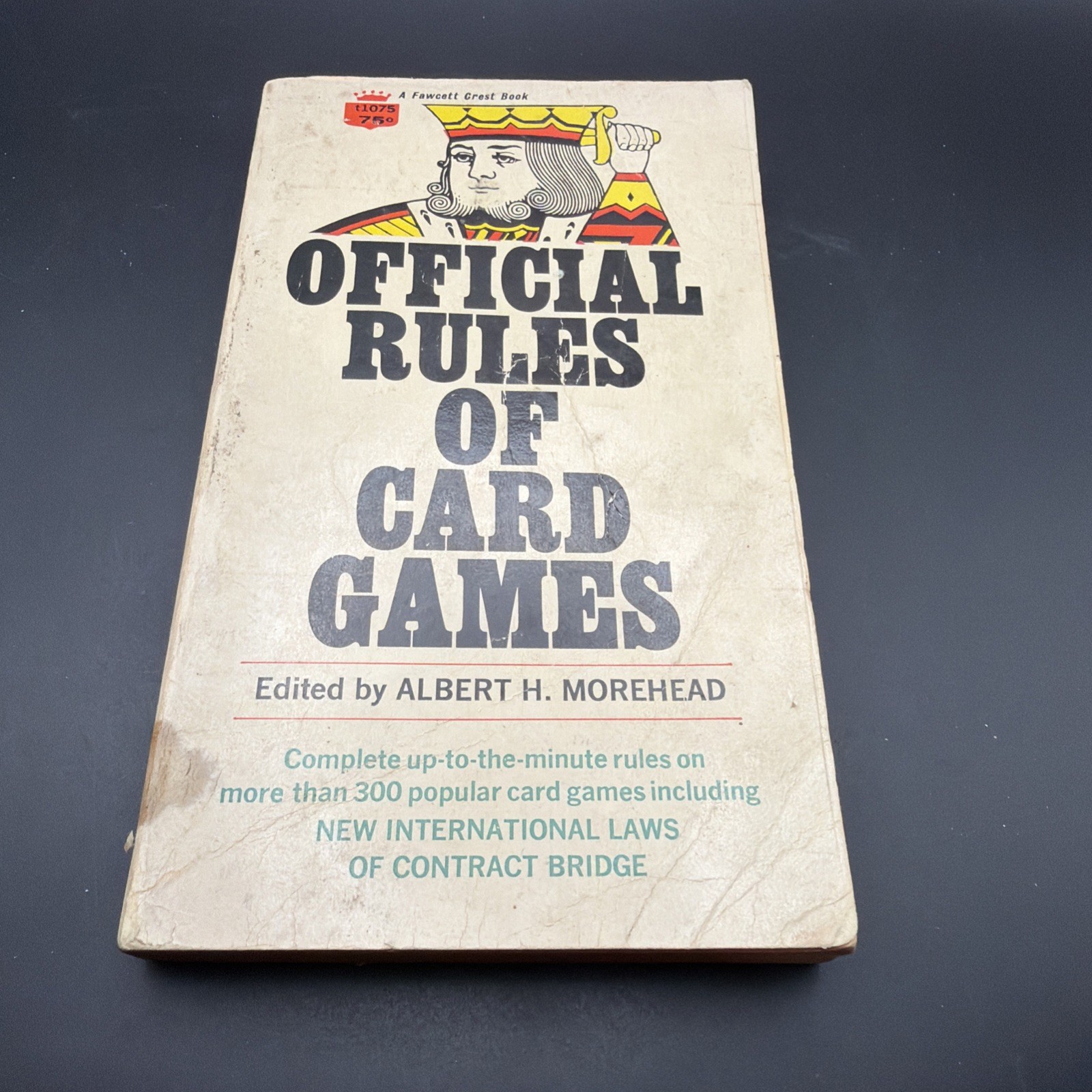 Official Rules Of Card Games – Albert H. Morehead (1968, Paperback)