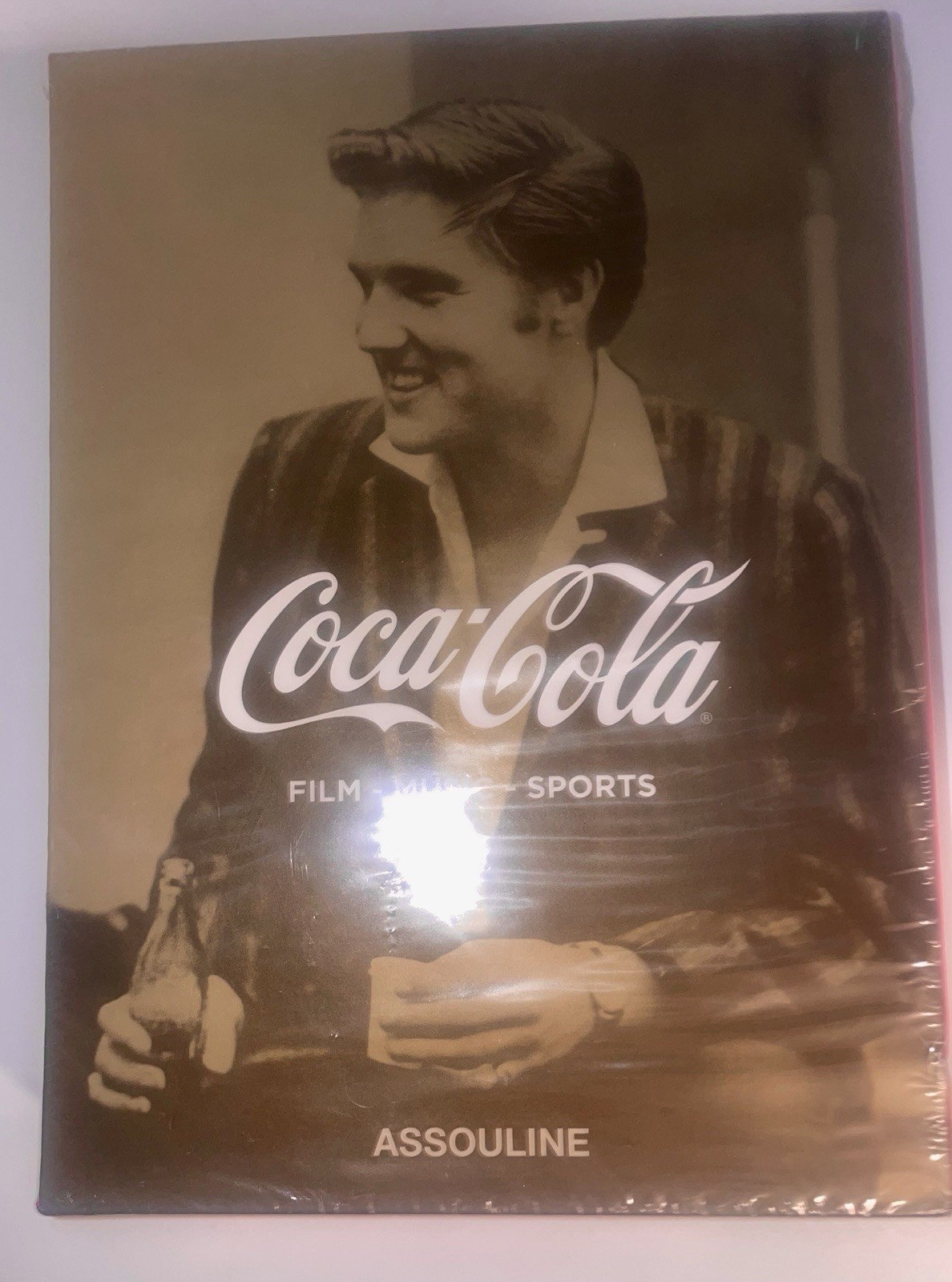 COCA COLA BRAND NEW !! -Set of THREE: Film, Music Sports ASSOULINE SLICASED SET