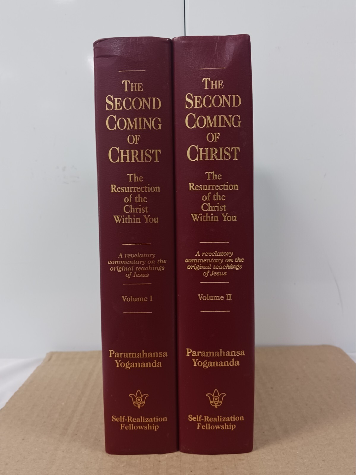 The Second Coming Of Christ Self-realization Fellowship Slip 2 Volumes