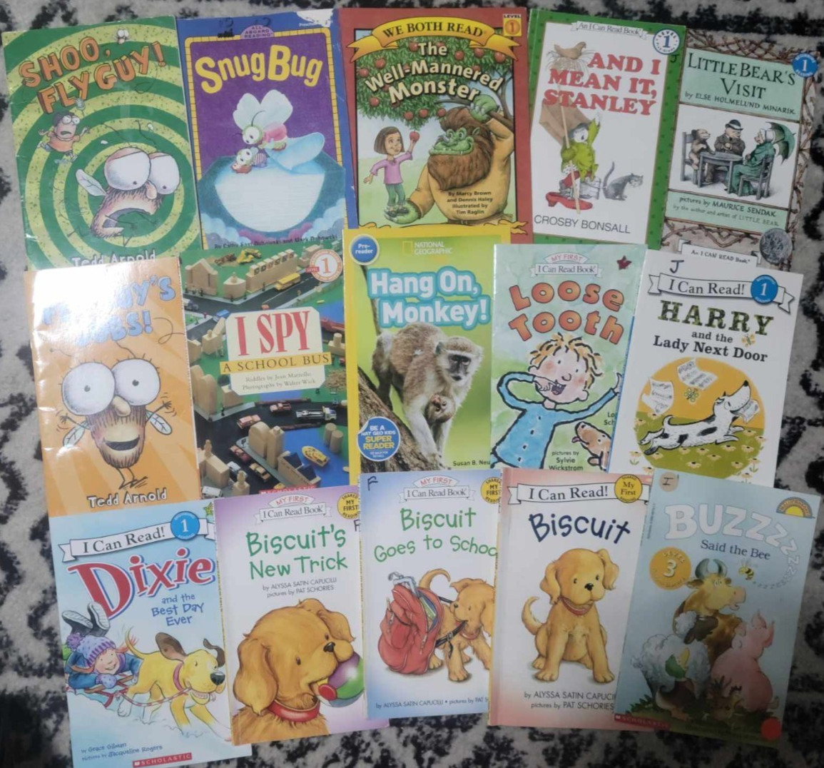 Lot of 27 Level 1 Books Early Reader I Can Read Step Into Reading Ready to Read