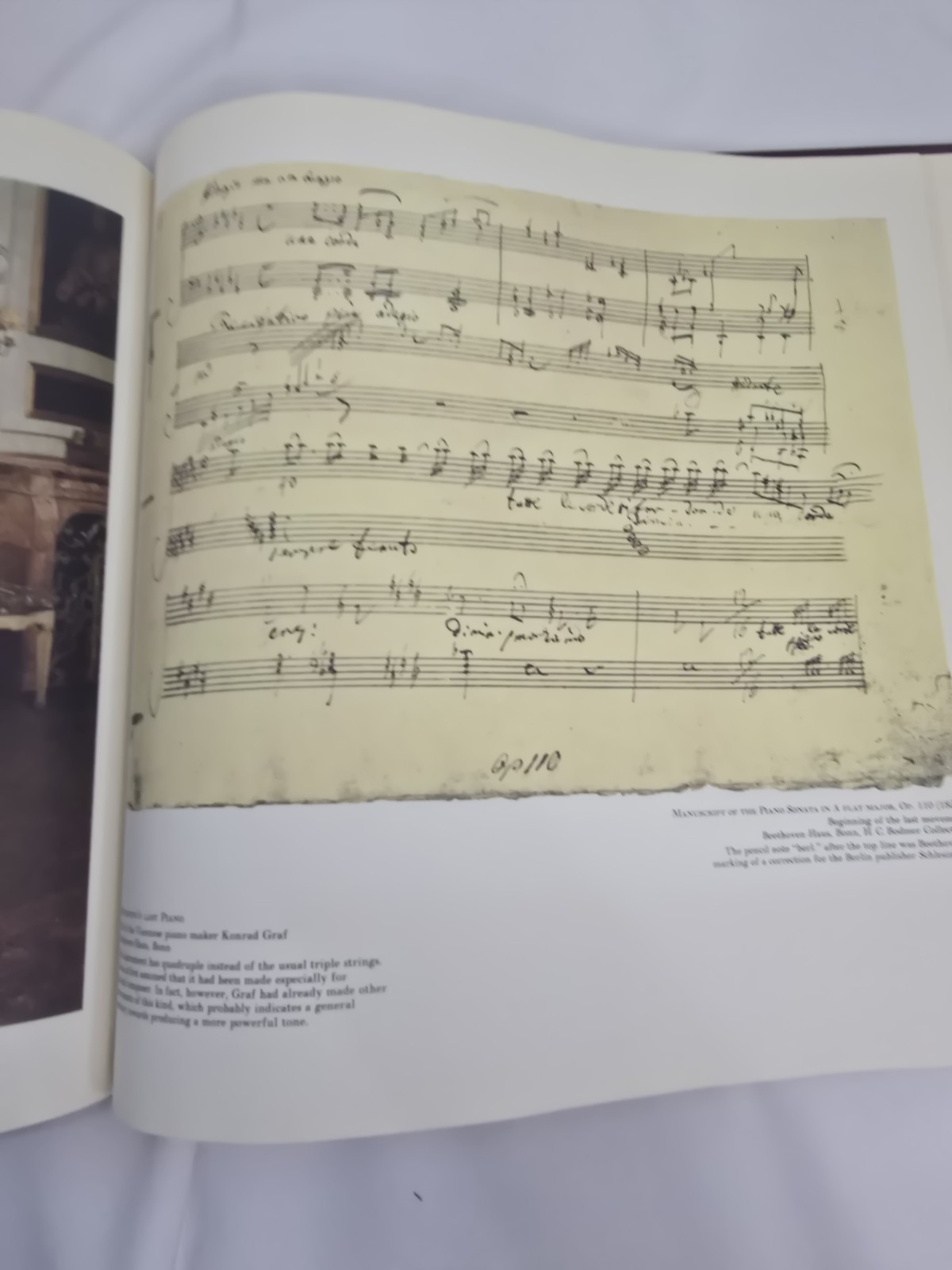 Ludwig Van Beethoven Bicentennial Edition Book Hardcover Illustrated And Vinyl