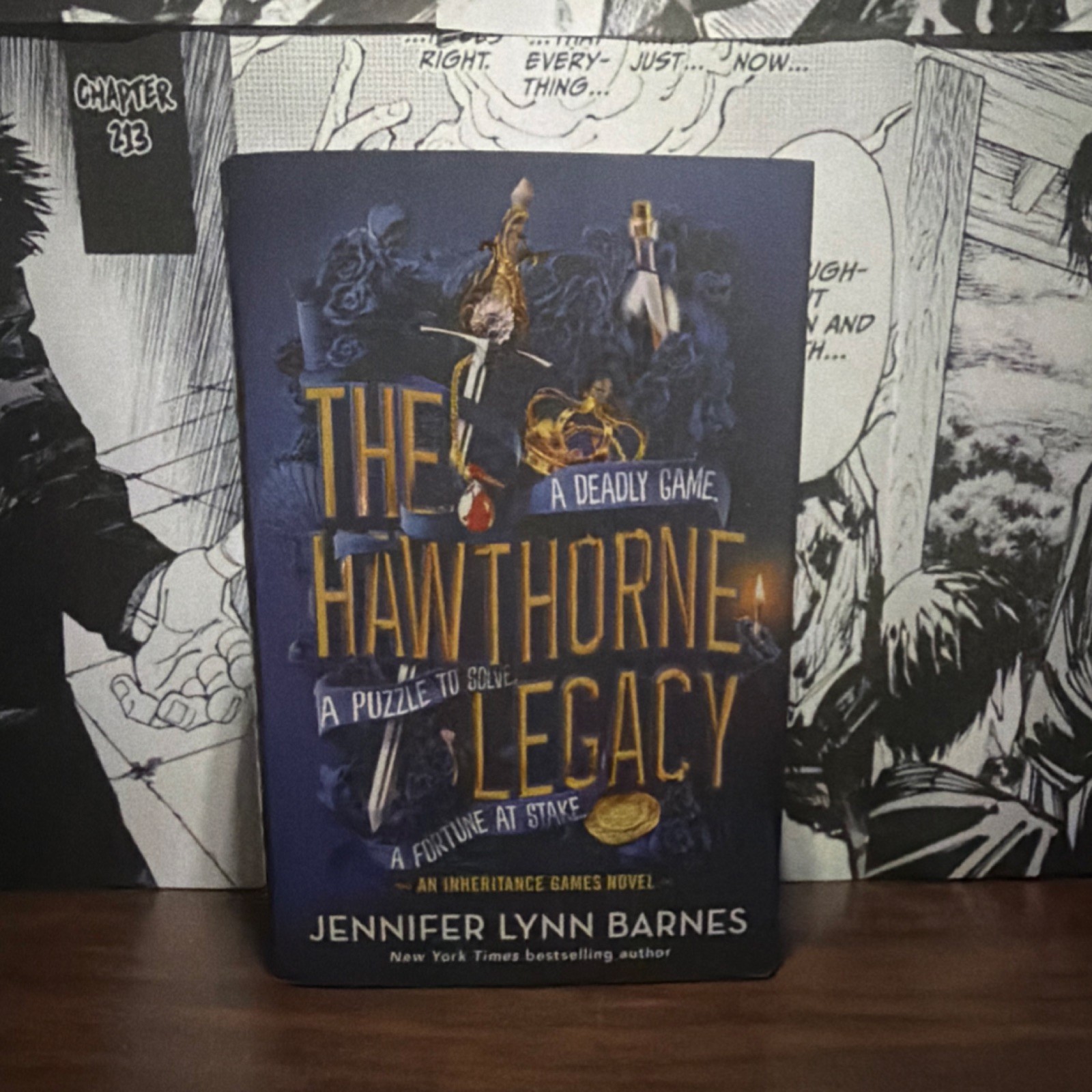 JENNIFER LYNN BARNES The Hawthorne Legacy Hardcover Inheritance Games Novel
