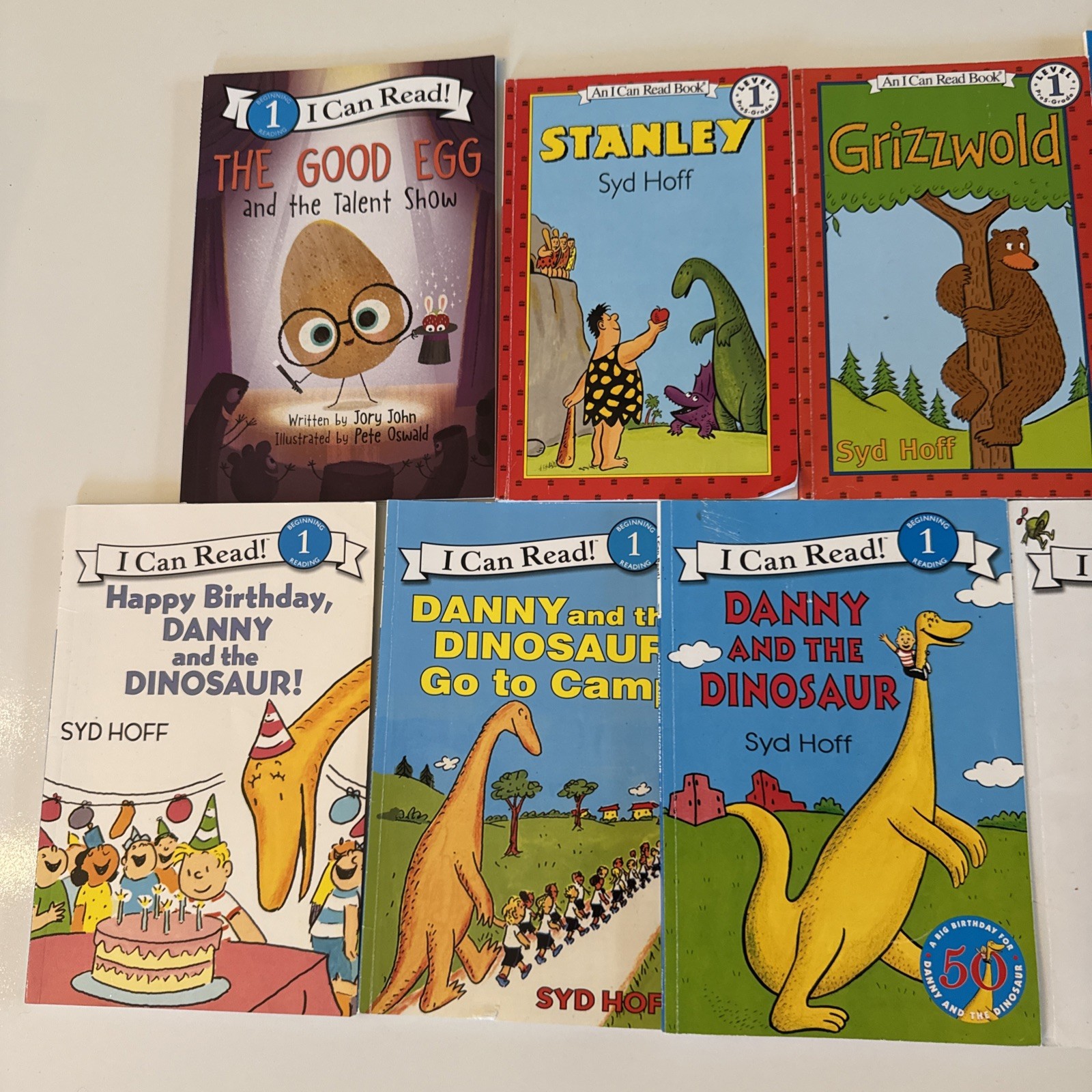 Random Lot 9 LEVEL 1 – I Can Read, Step Into Reading, Scholastic Readers Books