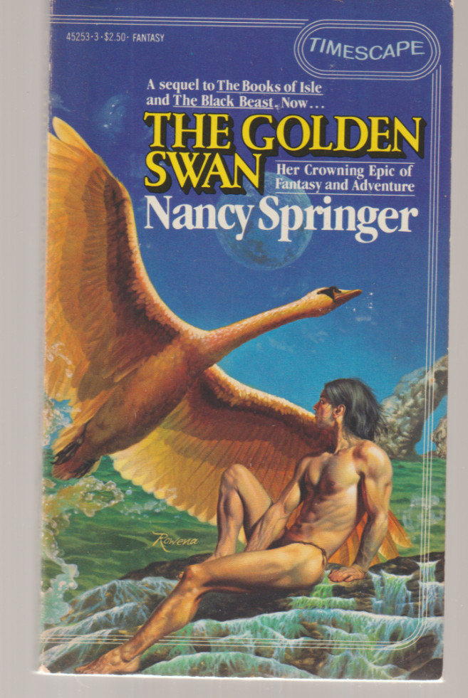 The Golden Swan 45253 Pocket 1983 Timescape Nancy Springer Cover Rowena Morrill