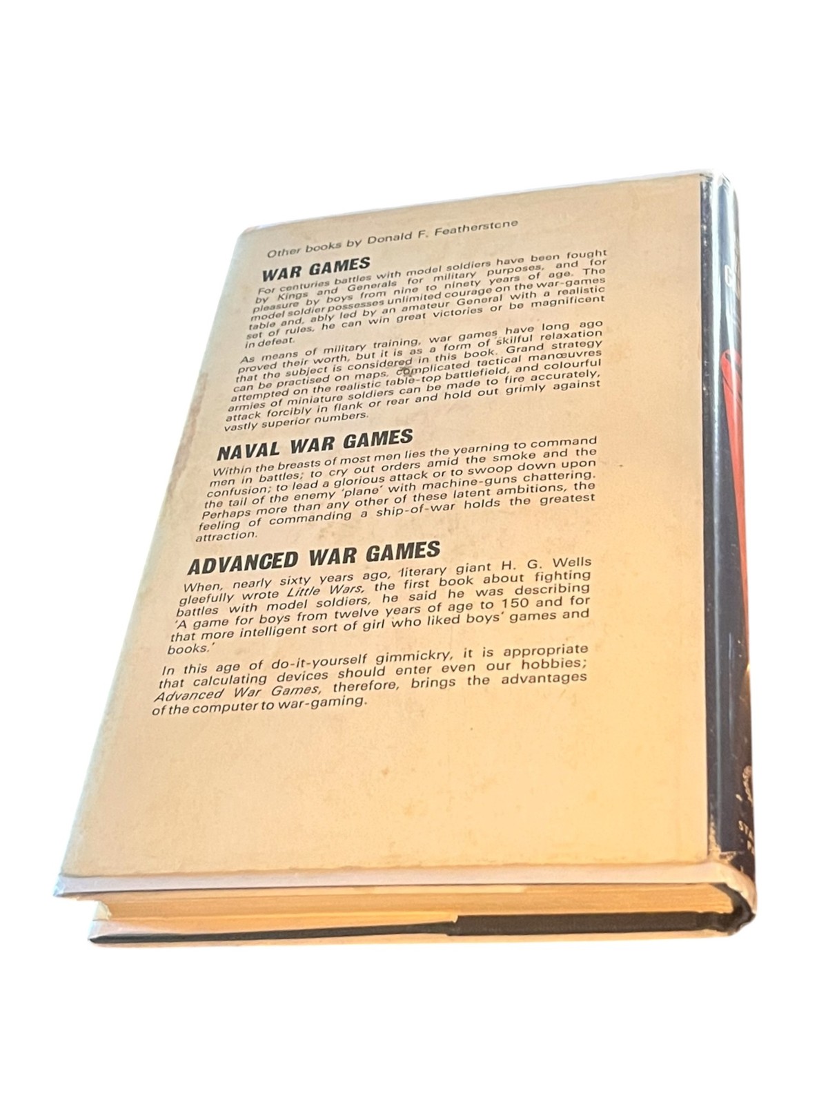 Air War Games By Donald F. Featherstone Hardcover
